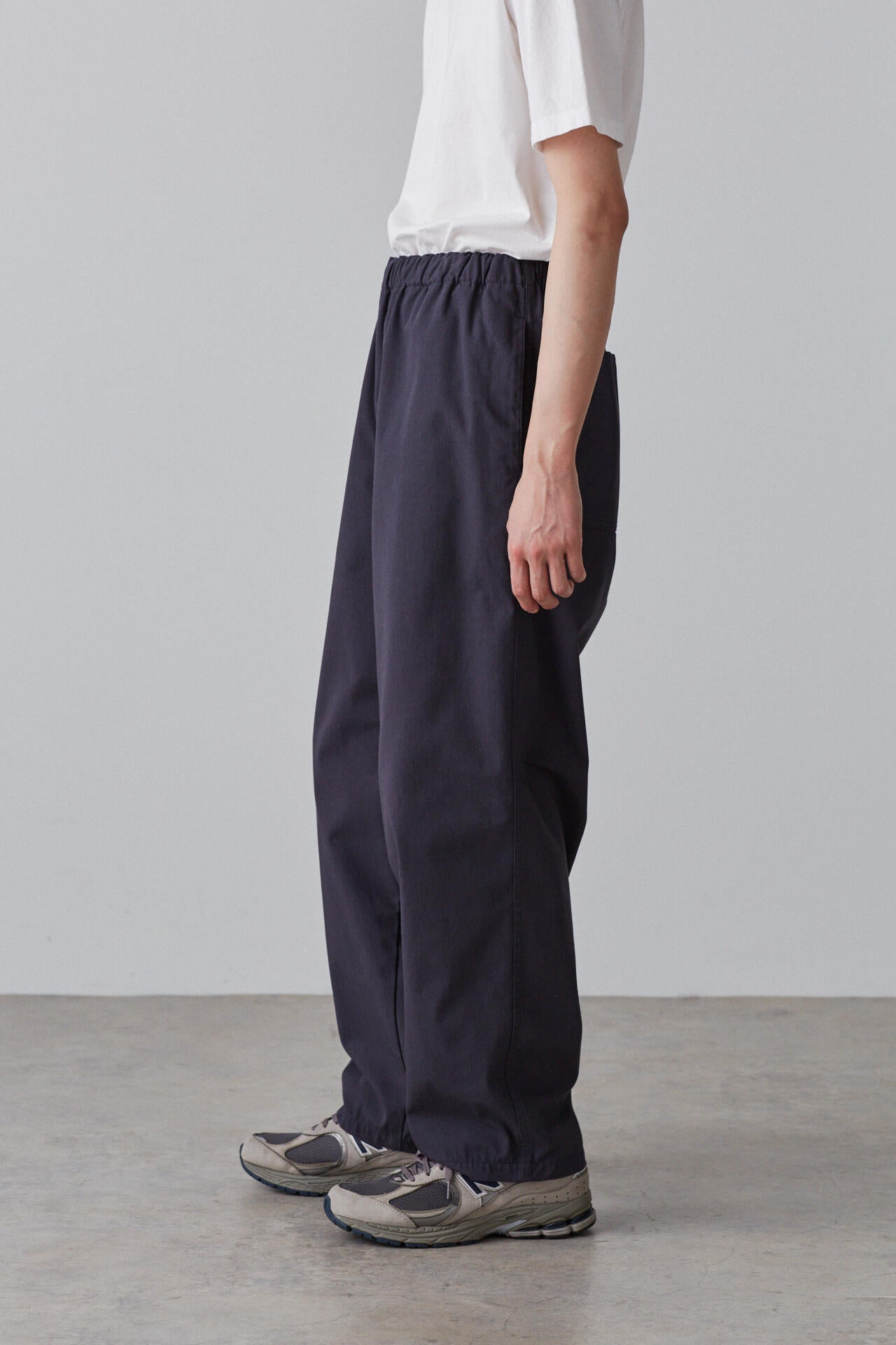Y / ORGANIC COTTON / RECYCLE POLYESTER TWILL TAPERED EASY TR