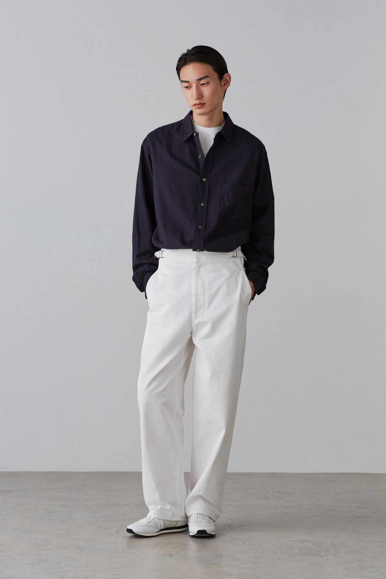 Y / ORGANIC COTTON CHINO ADJUSTER TR