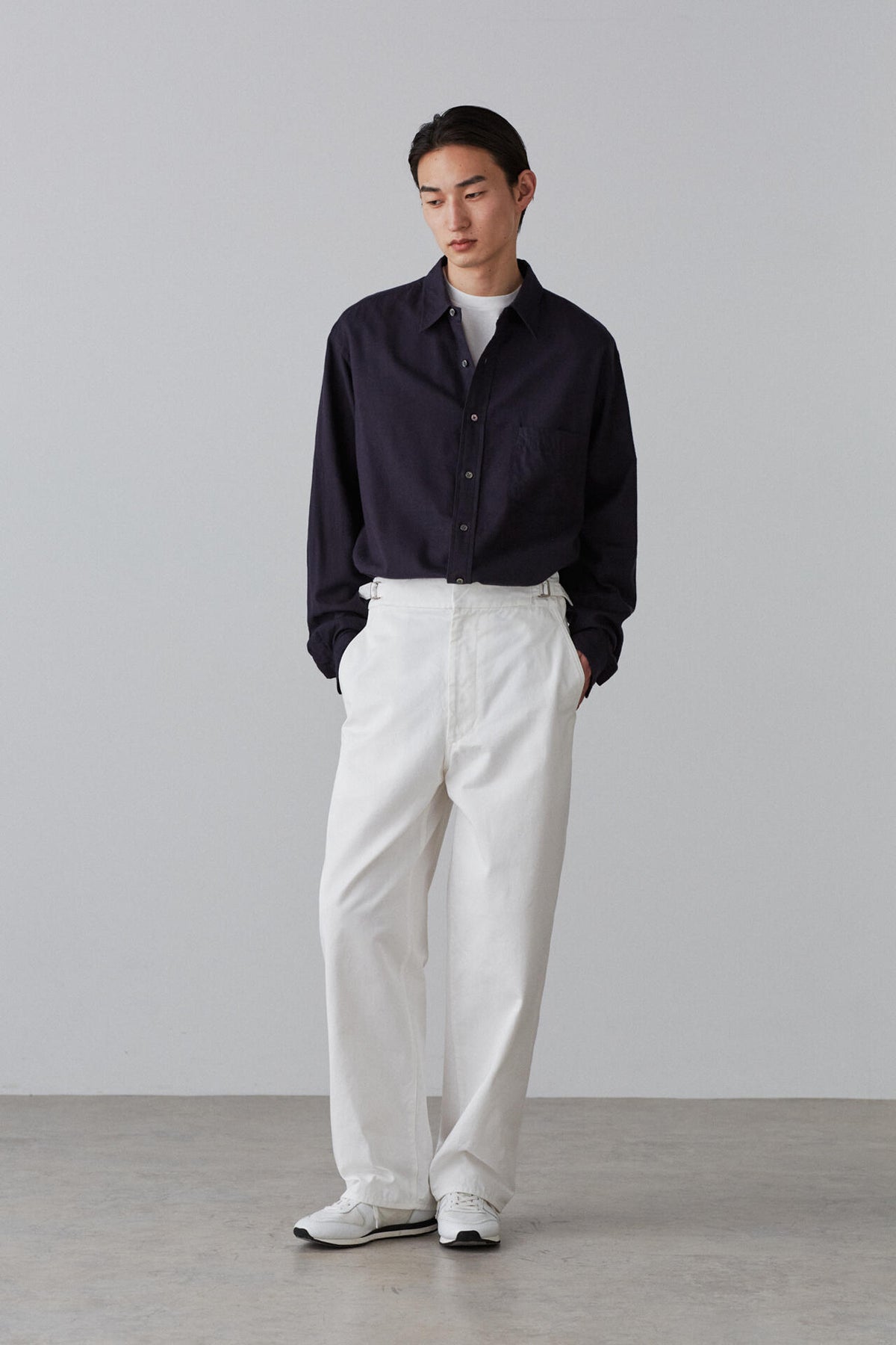 Y / ORGANIC COTTON CHINO ADJUSTER TR