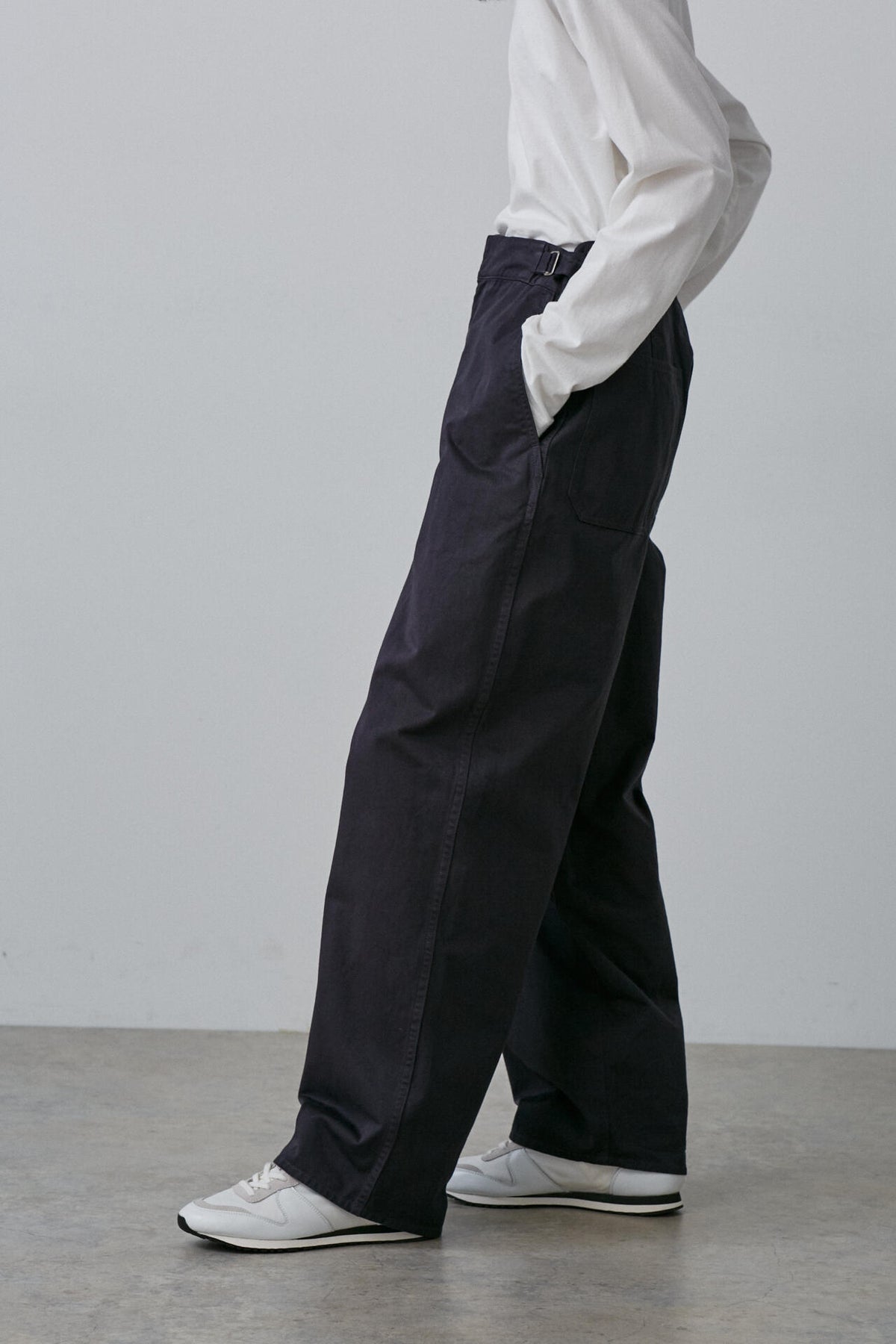 Y / ORGANIC COTTON CHINO ADJUSTER TR