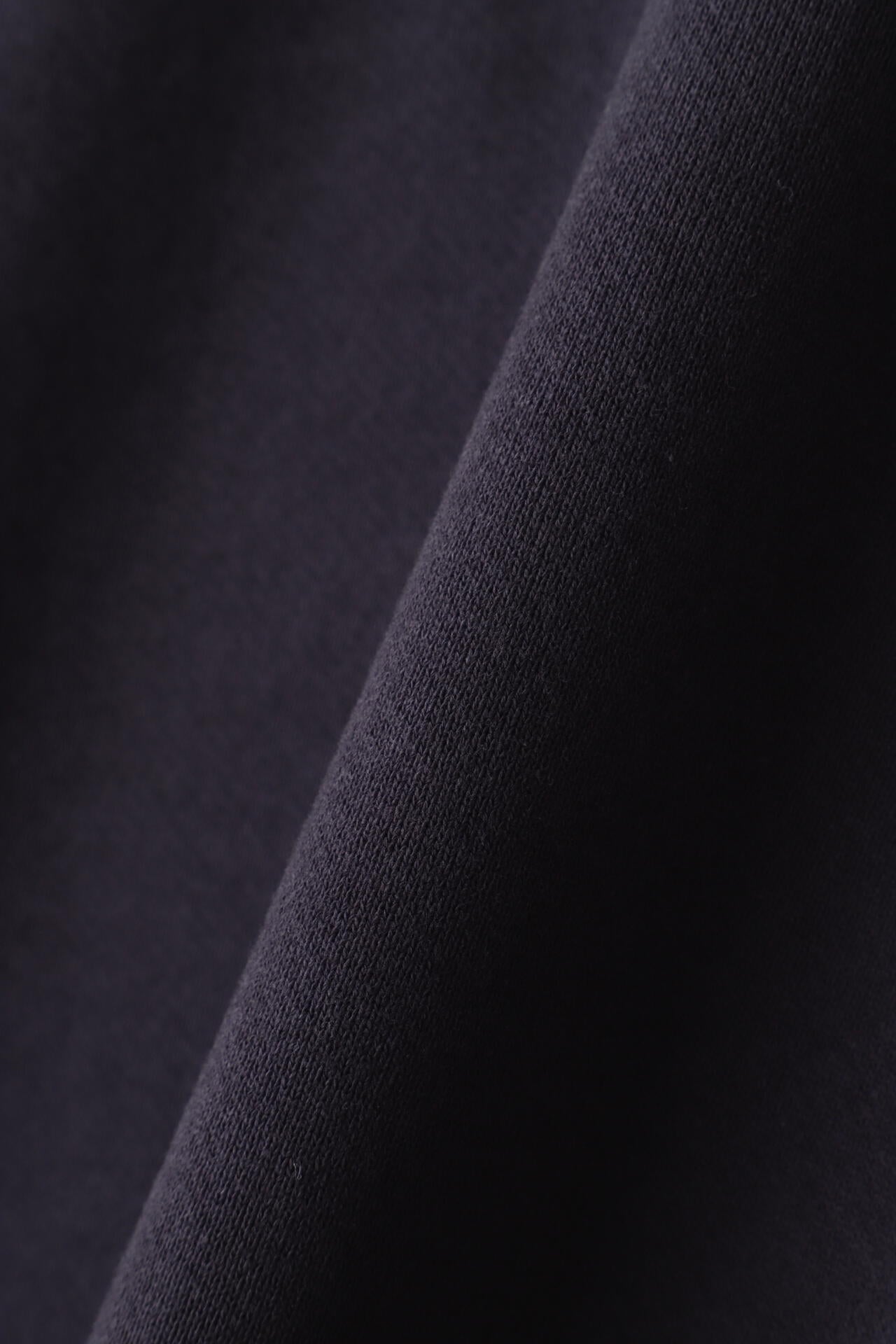 Y / ORGANIC COTTON BLEND HEAVY WEIGHT FLEECE TURTLE NECK