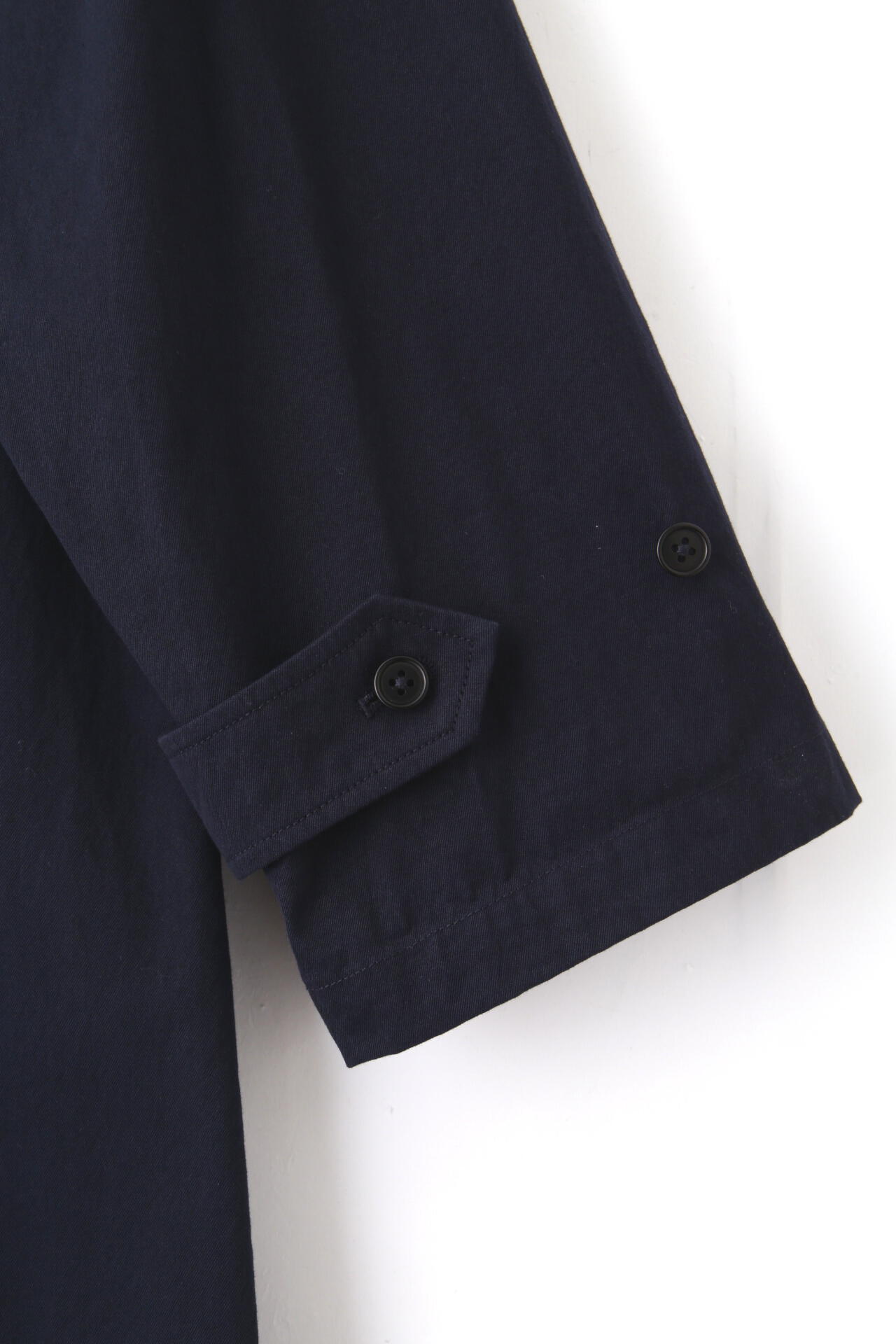 Y / ORGANIC COTTON TWILL COAT
