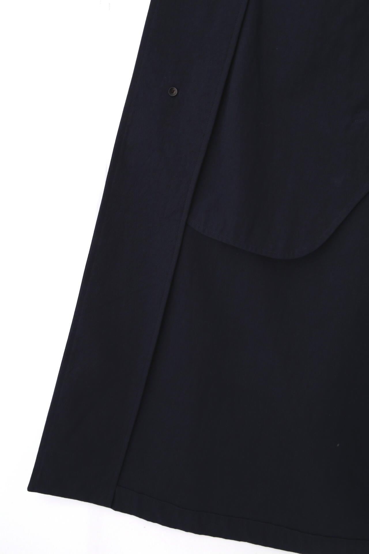 Y / ORGANIC COTTON TWILL COAT