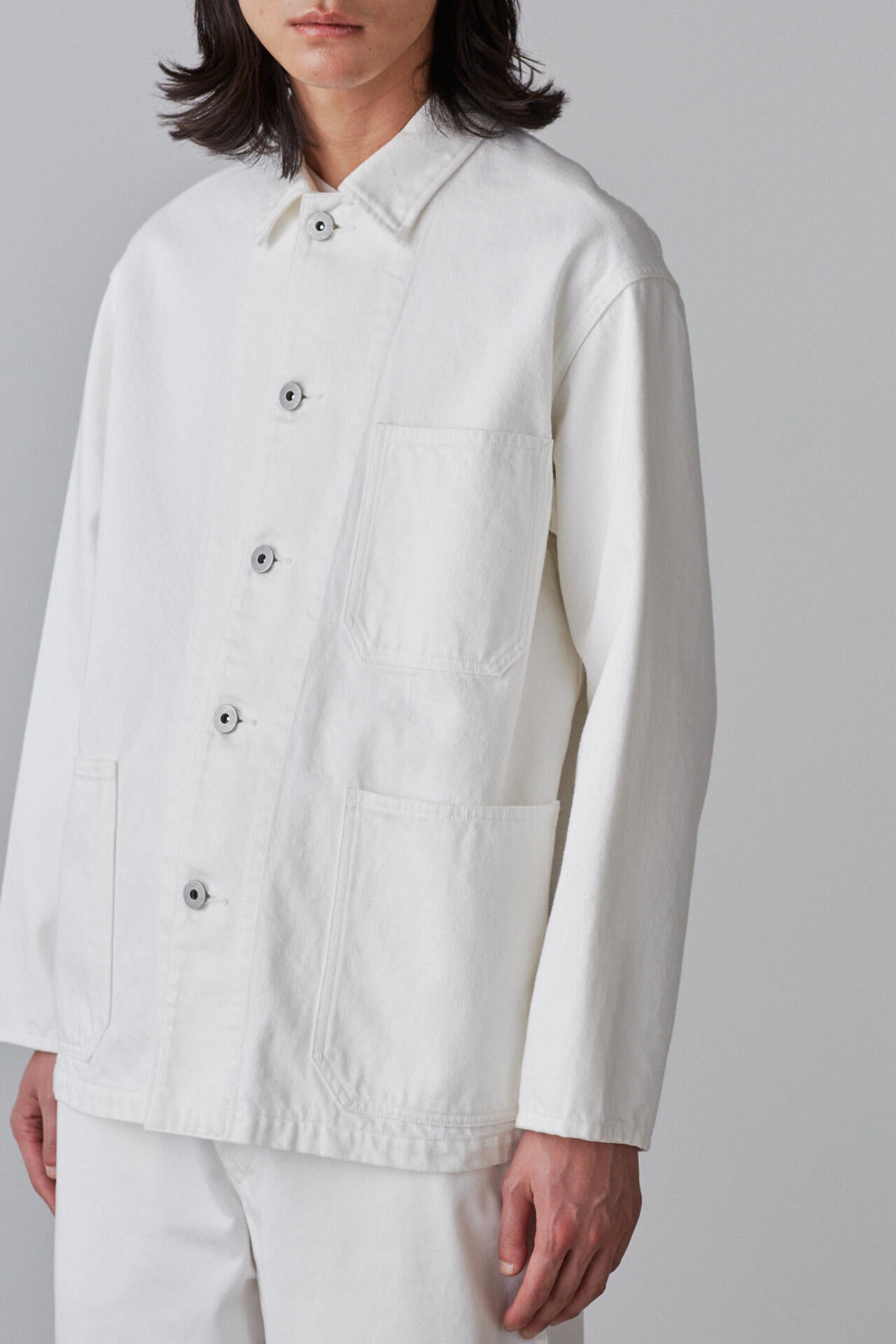 Y / 12.5oz ORGANIC COTTON DENIM BLOUSON