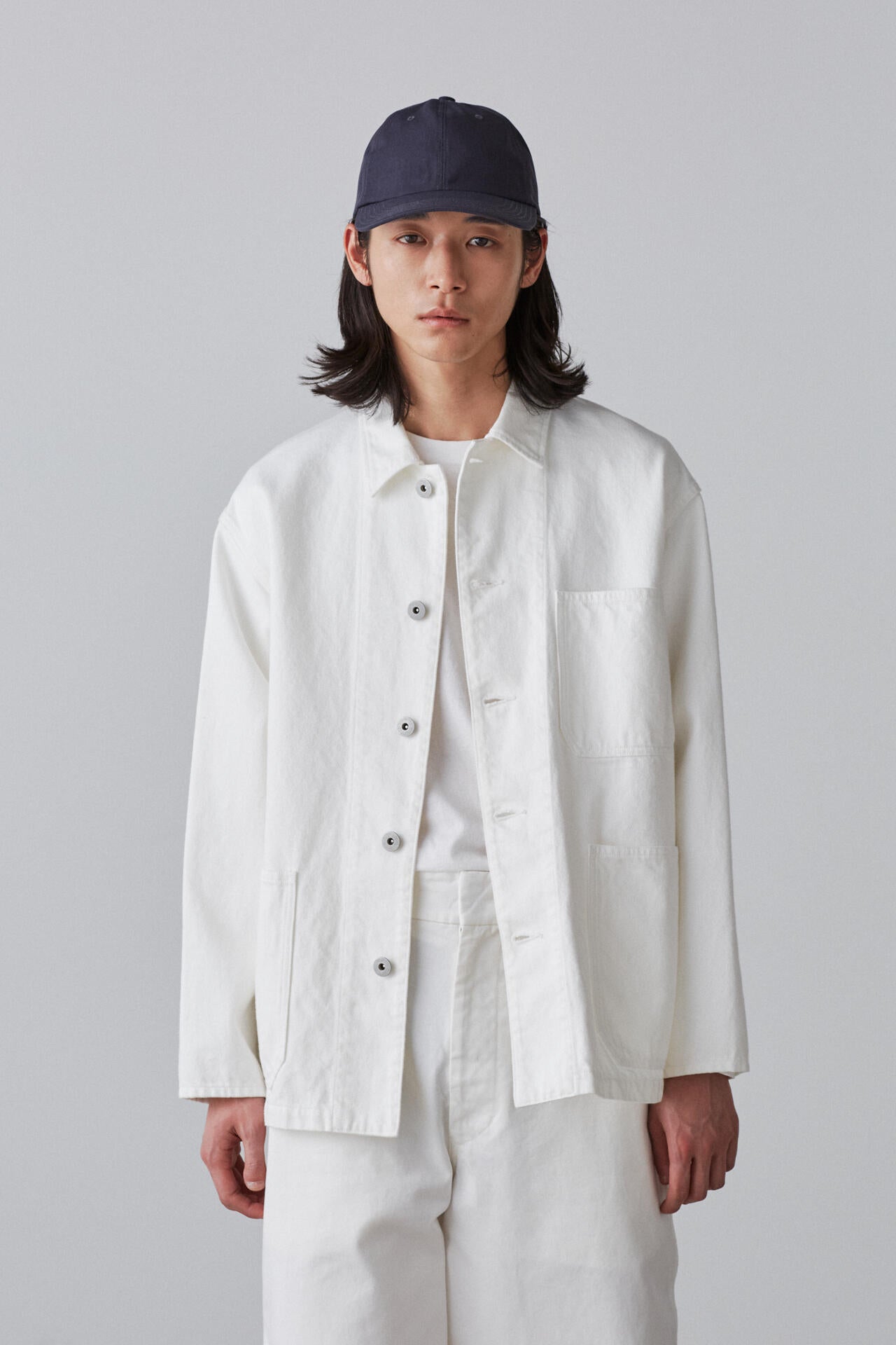 Y / 12.5oz ORGANIC COTTON DENIM BLOUSON