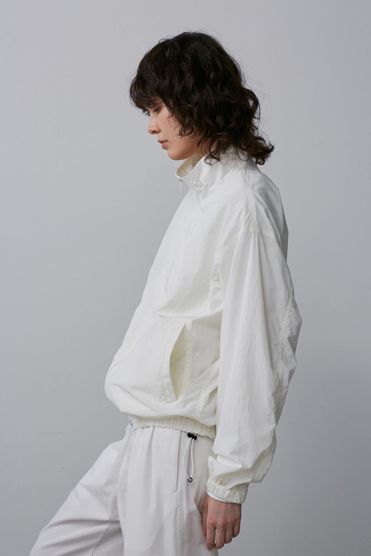 Y / RECYCLE NYLON MIX TAFFETA BLOUSON