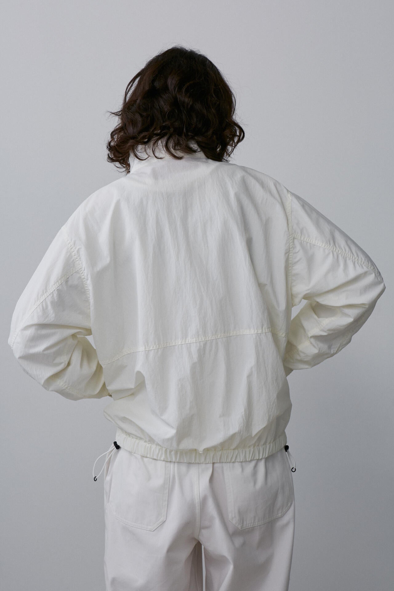 Y / RECYCLE NYLON MIX TAFFETA BLOUSON