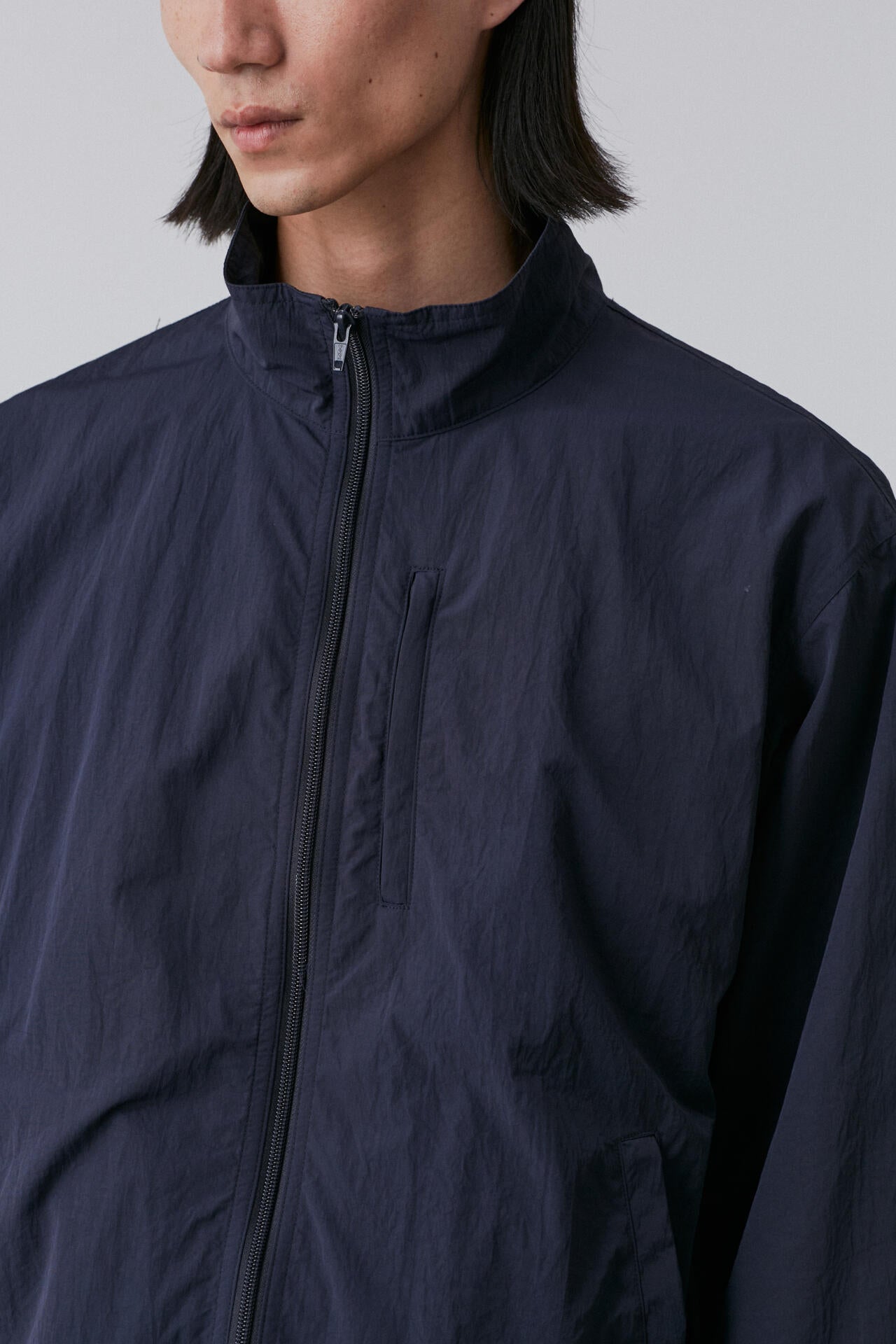 Y / RECYCLE NYLON MIX TAFFETA BLOUSON
