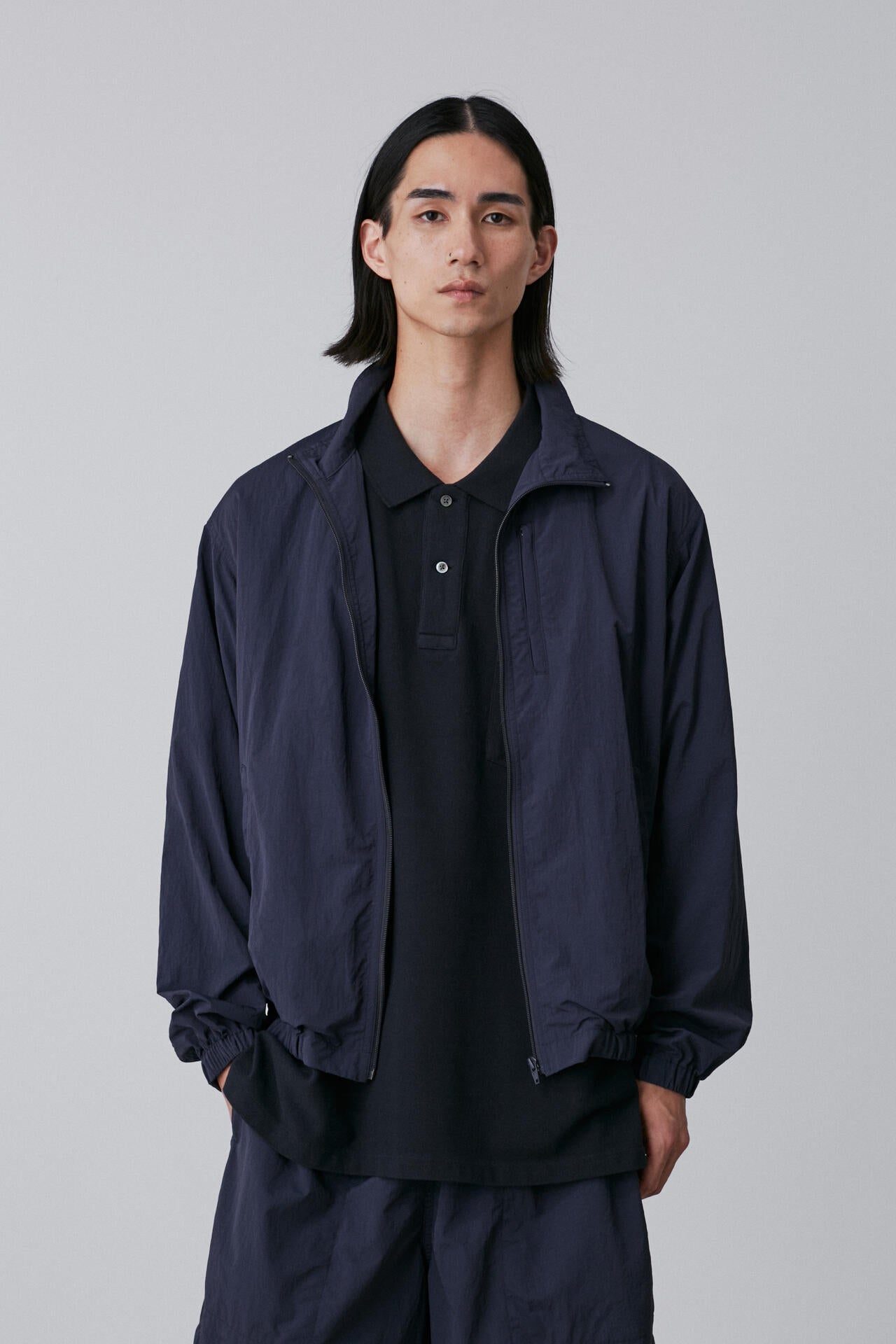 Y / RECYCLE NYLON MIX TAFFETA BLOUSON
