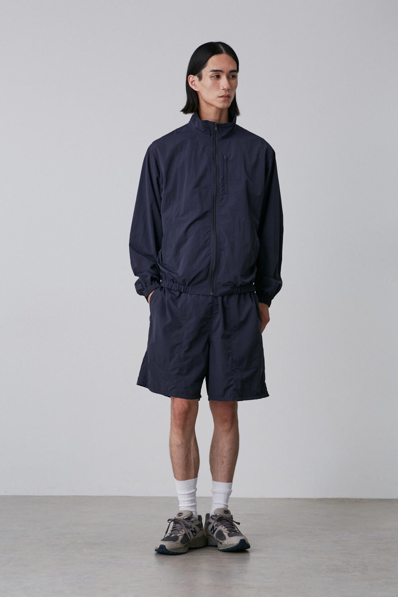 Y / RECYCLE NYLON MIX TAFFETA BLOUSON
