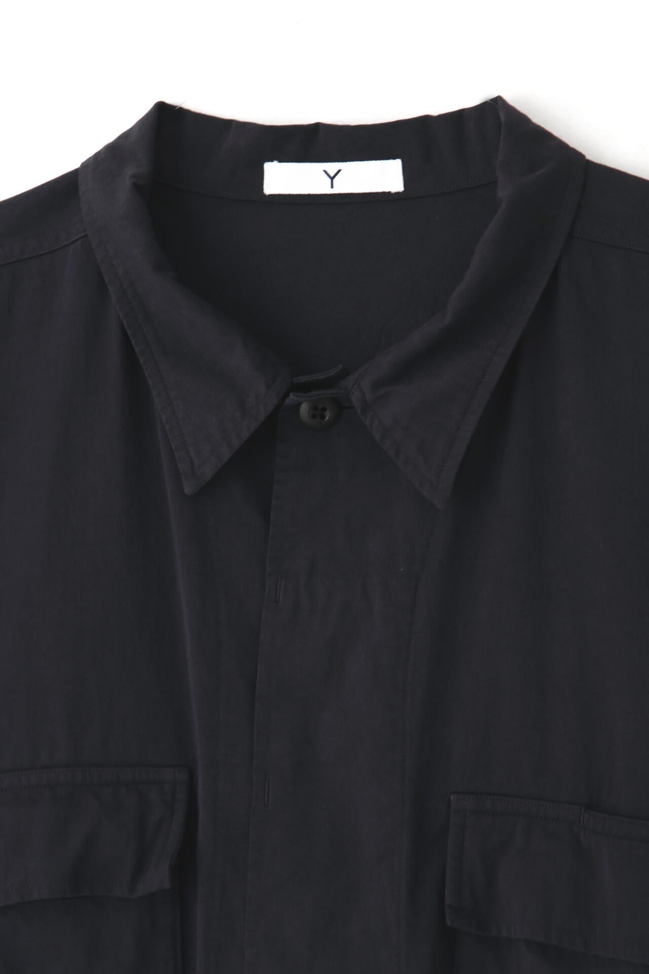 Y / ORGANIC COTTON HIGH DENSITY SATIN BLOUSON