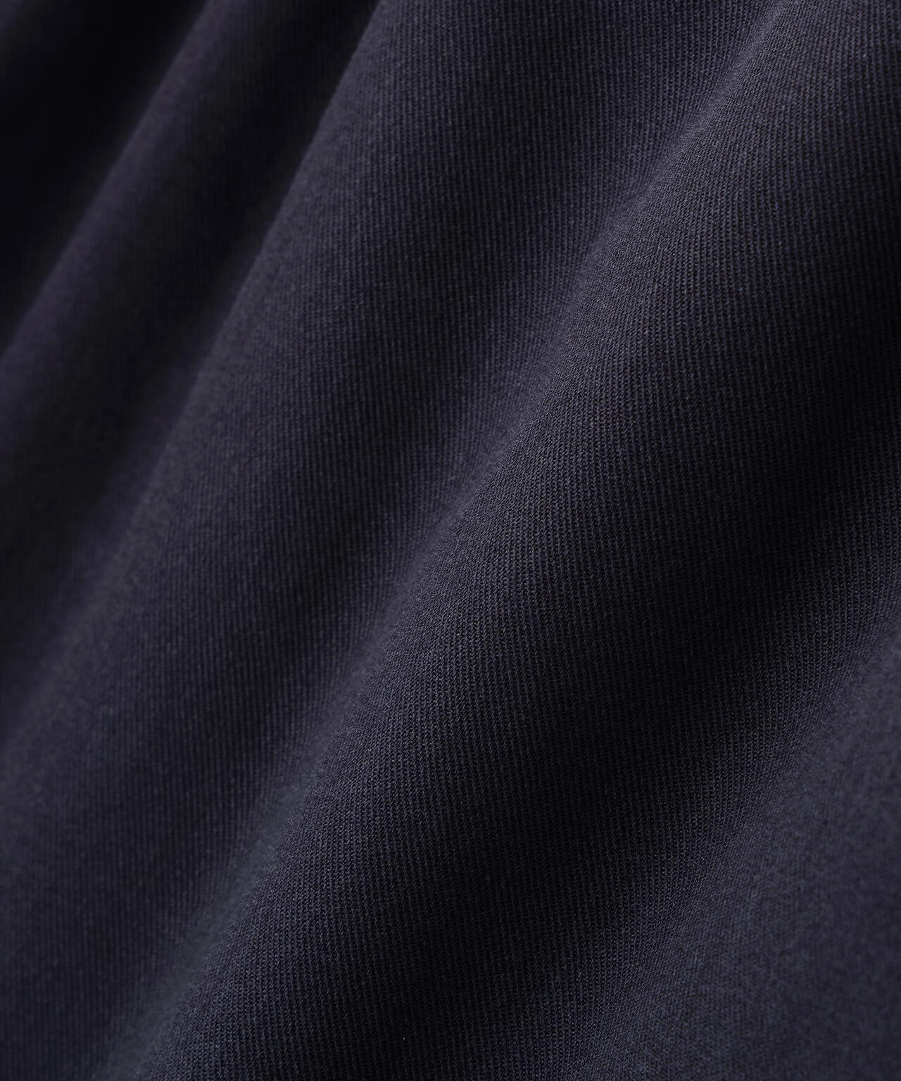 Y / ORGANIC COTTON / RECYCLE POLYESTER TWILL TAPERED EASY TROUSERS