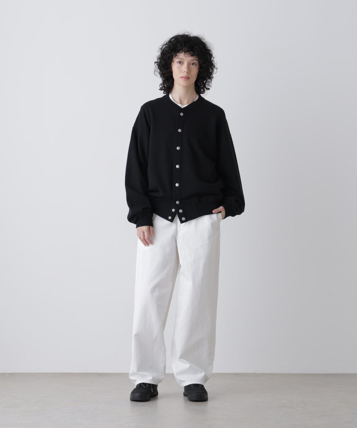 Y / ORGANIC COTTON CHINO ADJUSTER TROUSERS
