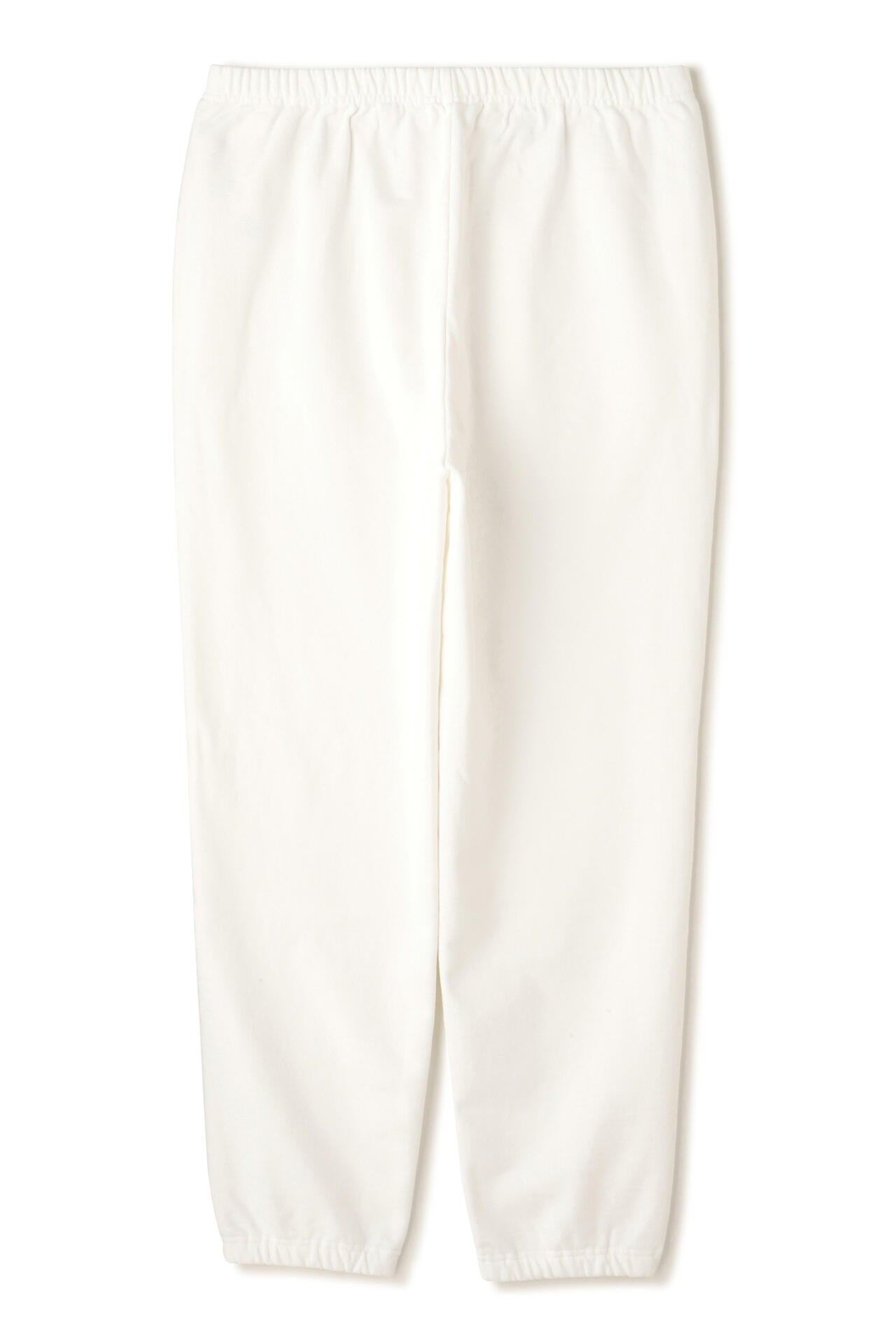 Y / ORGANIC COTTON BLEND HEAVY WEIGHT FLEECE TROUSERS