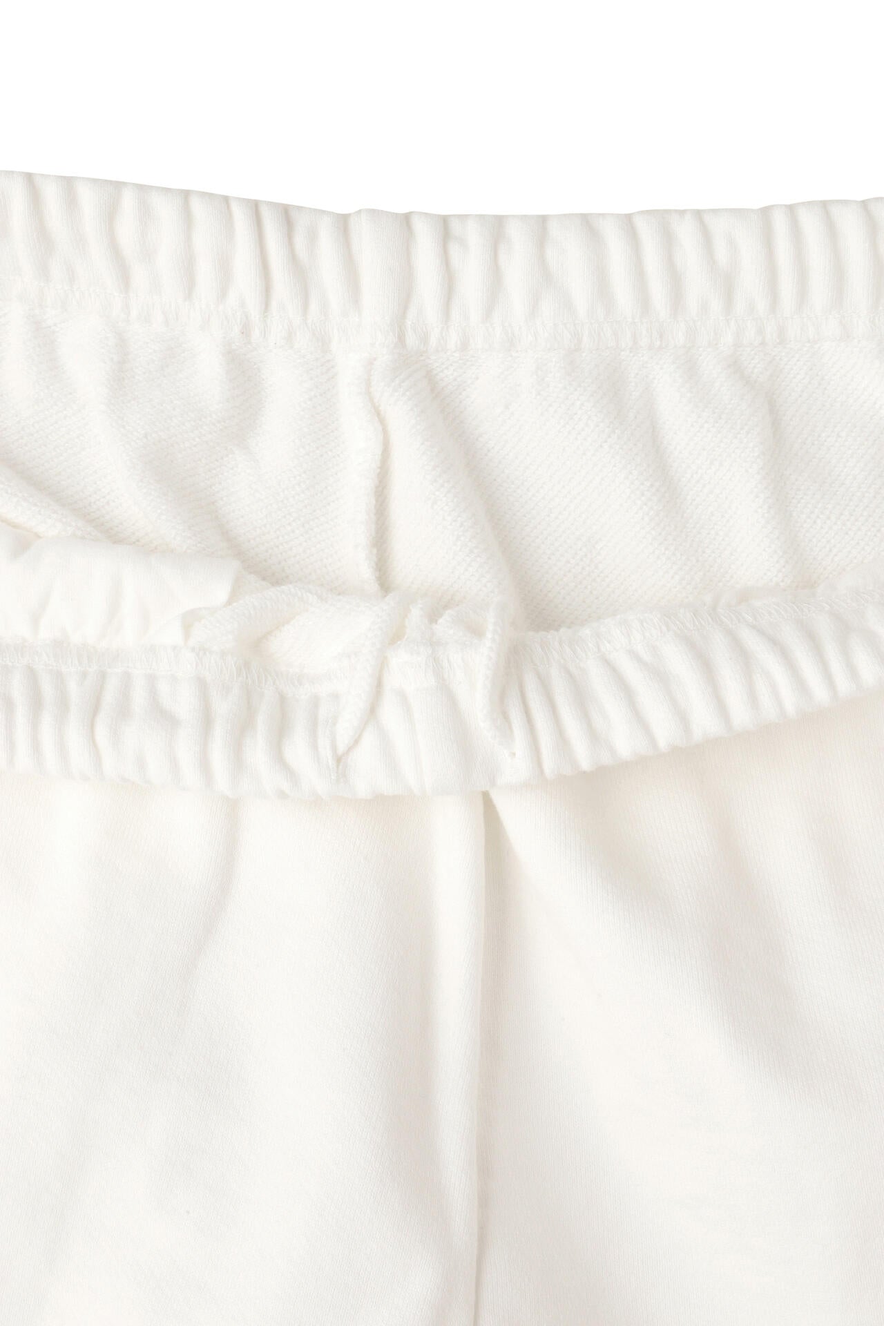 Y / ORGANIC COTTON BLEND HEAVY WEIGHT FLEECE TROUSERS