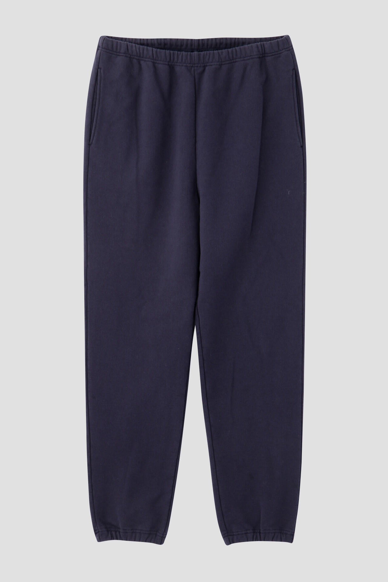 Y / ORGANIC COTTON BLEND HEAVY WEIGHT FLEECE TROUSERS