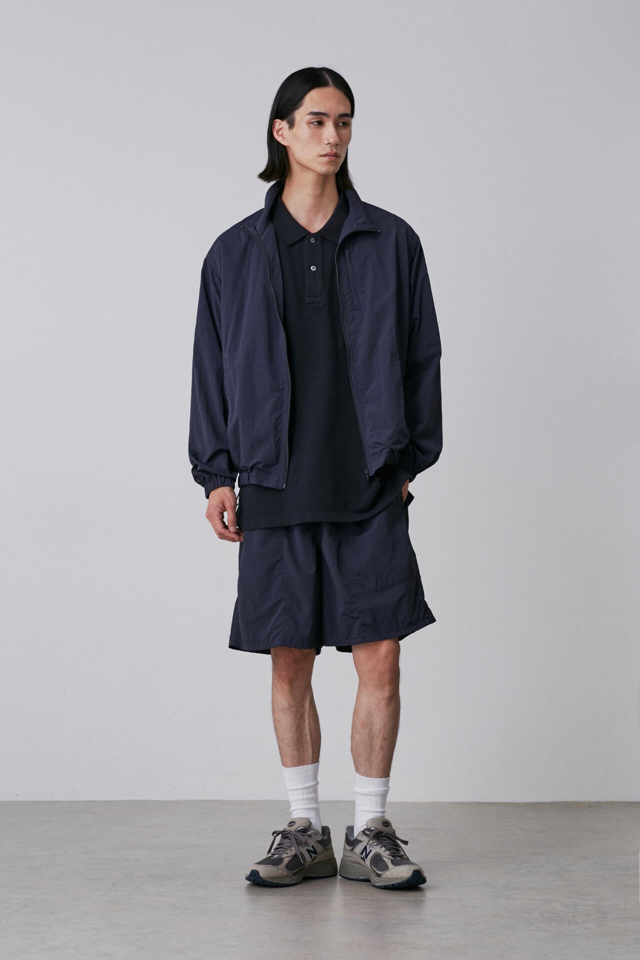 Y / RECYCLE NYLON MIX TAFFETA SHORTS