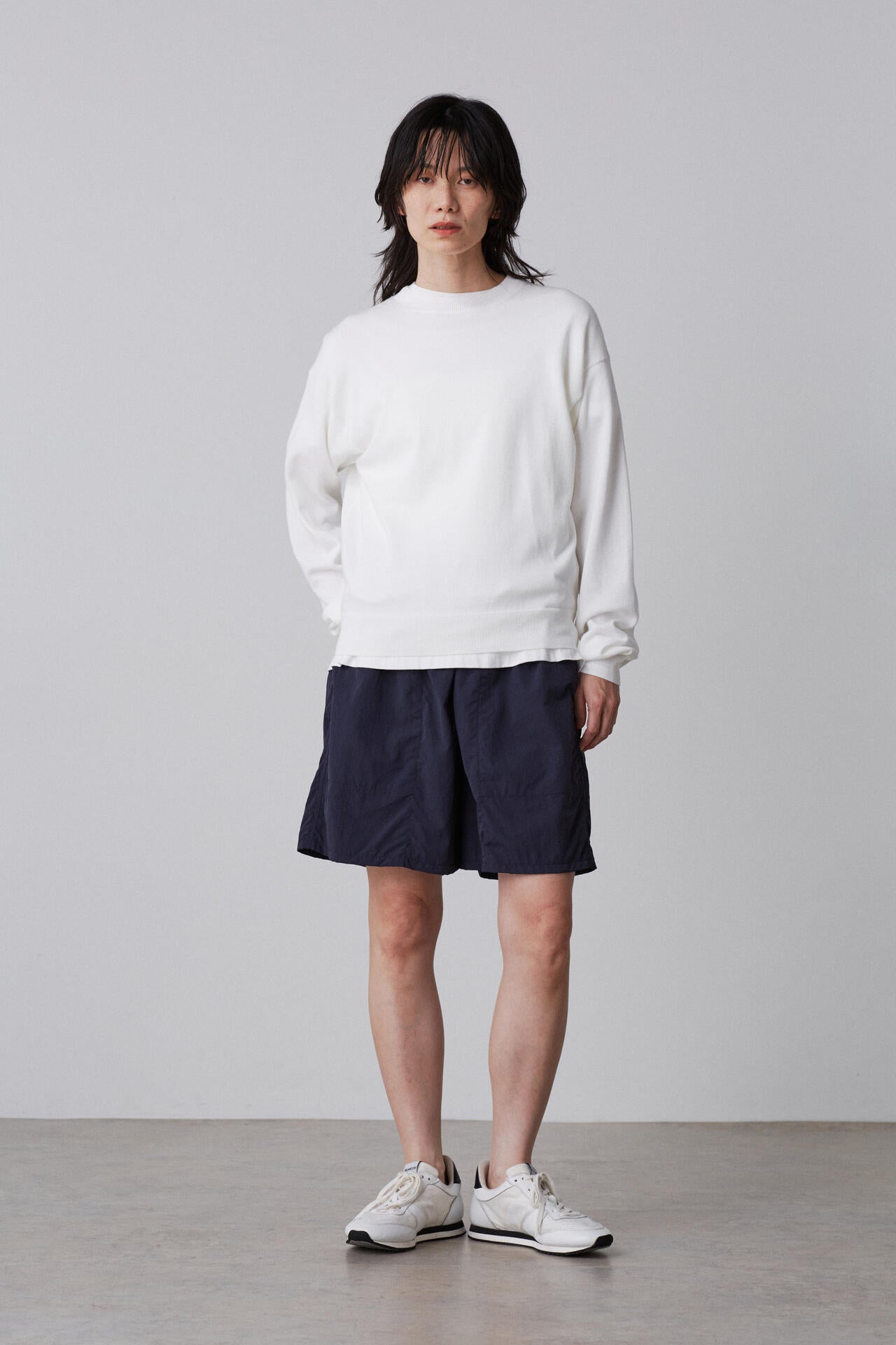 Y / RECYCLE NYLON MIX TAFFETA SHORTS