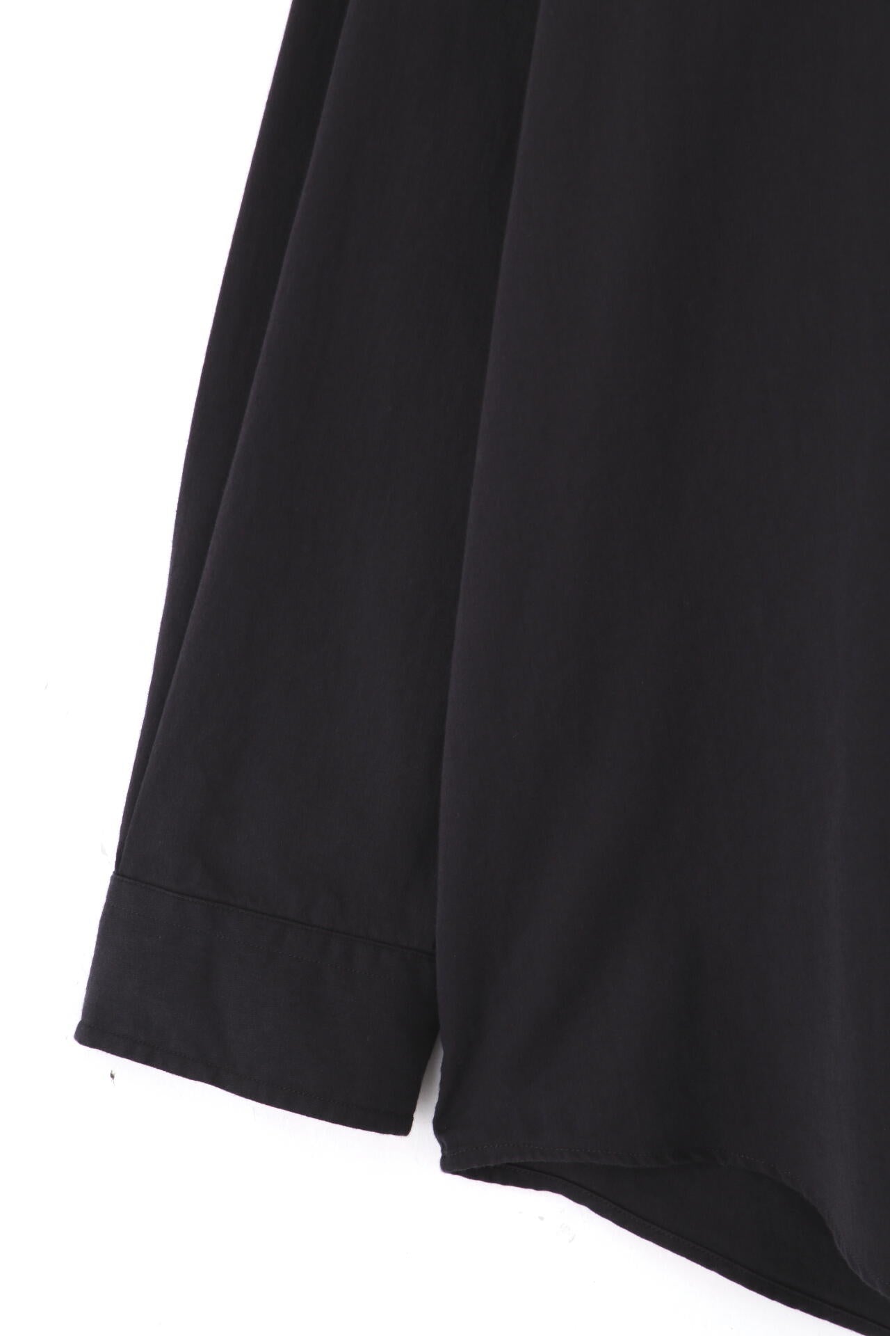 Y / ORGANIC COTTON WASHER SATIN SHIRT