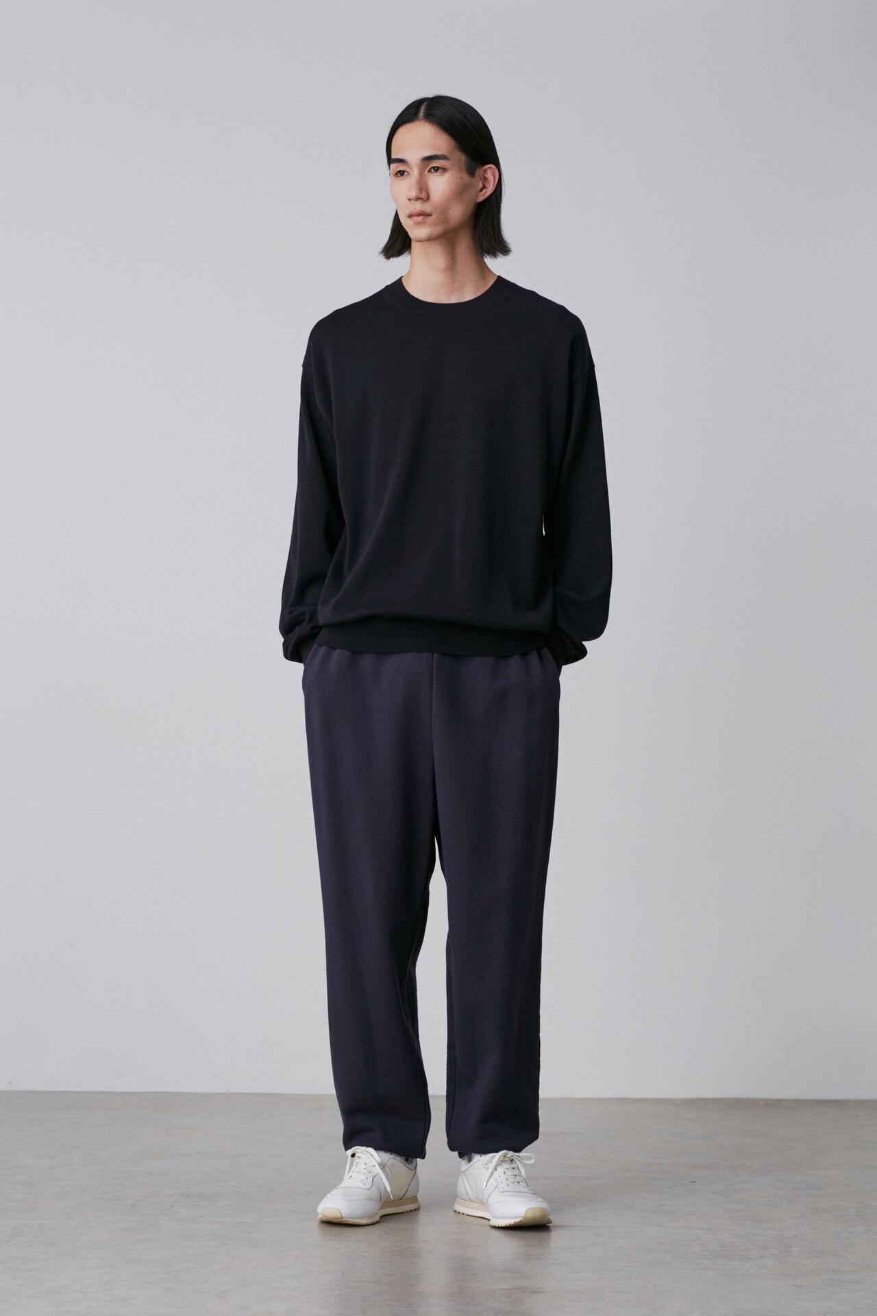Y / ORGANIC COTTON KNIT PULL OVER