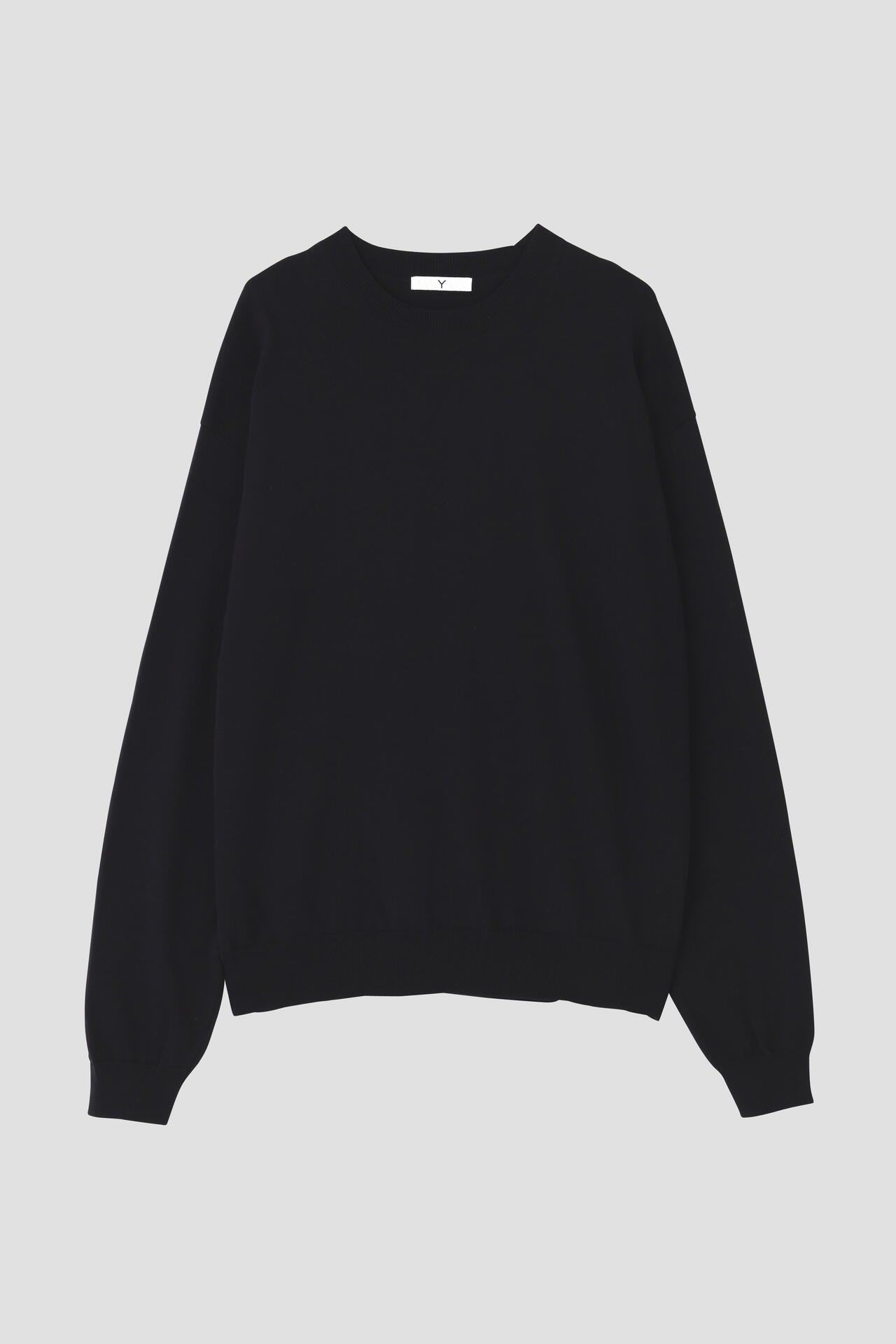 Y / ORGANIC COTTON KNIT PULL OVER