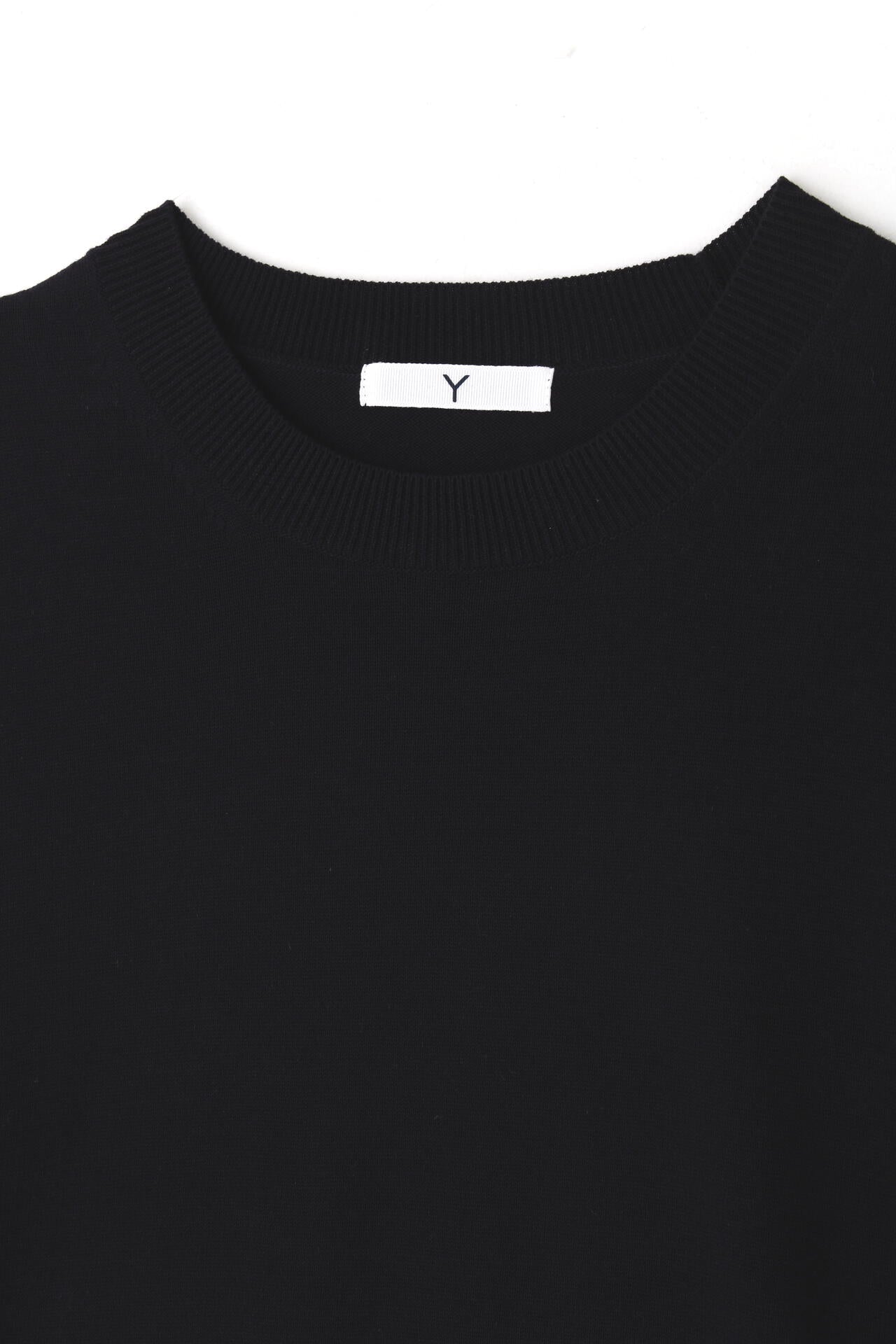 Y / ORGANIC COTTON KNIT PULL OVER