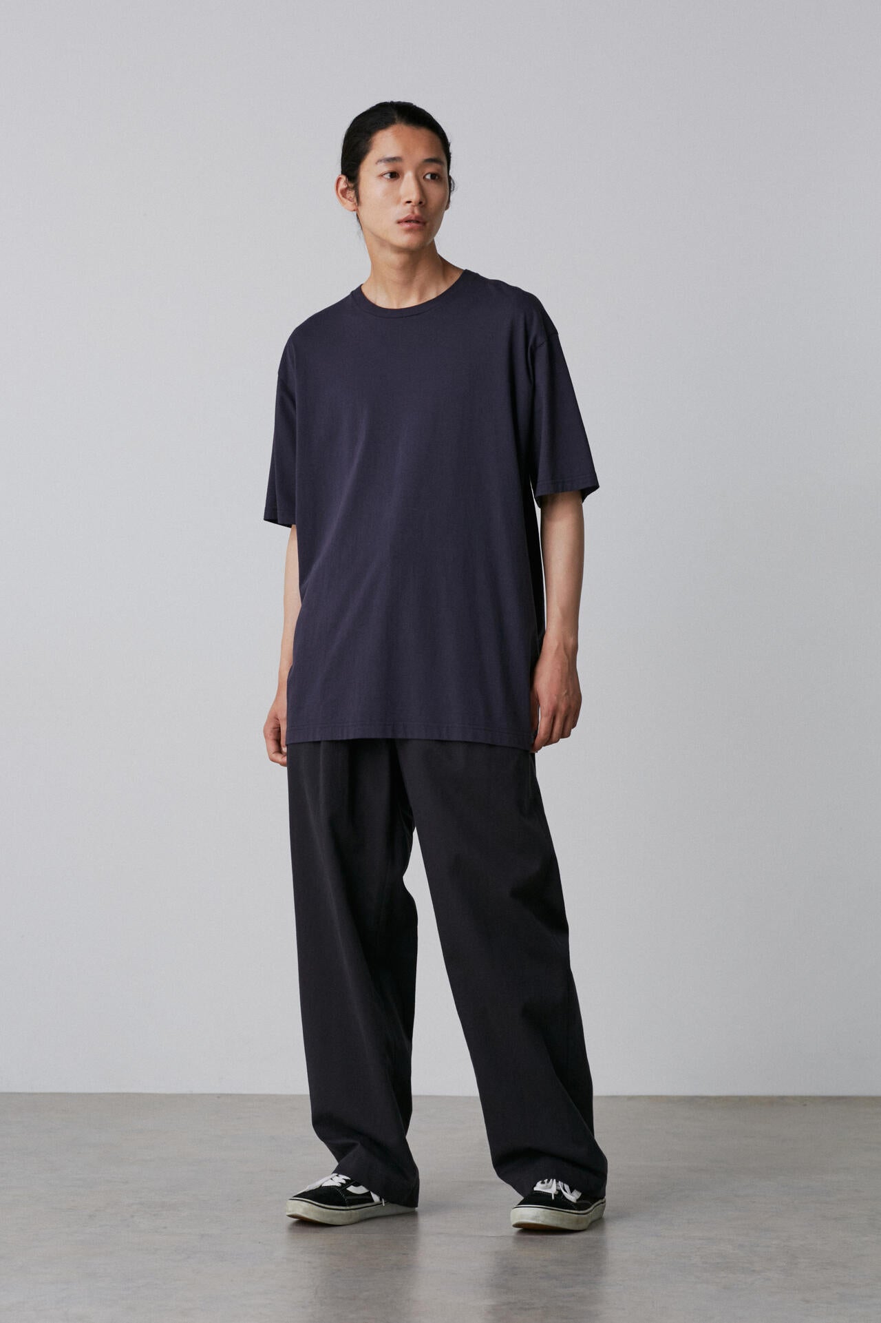 Y / ORGANIC COTTON JERSEY SHORT SLEEVE T‐SHIRT