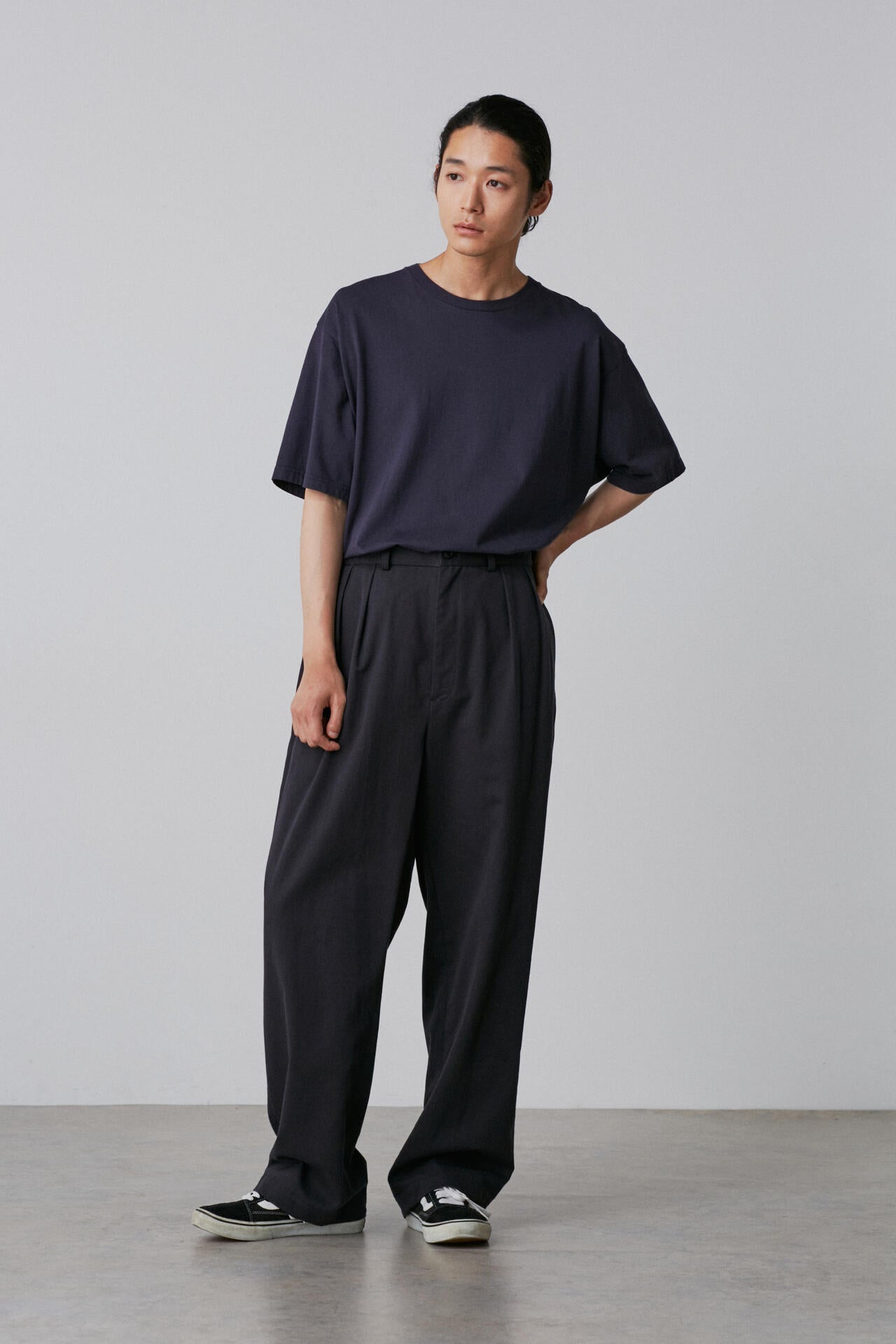 Y / ORGANIC COTTON JERSEY SHORT SLEEVE T‐SHIRT