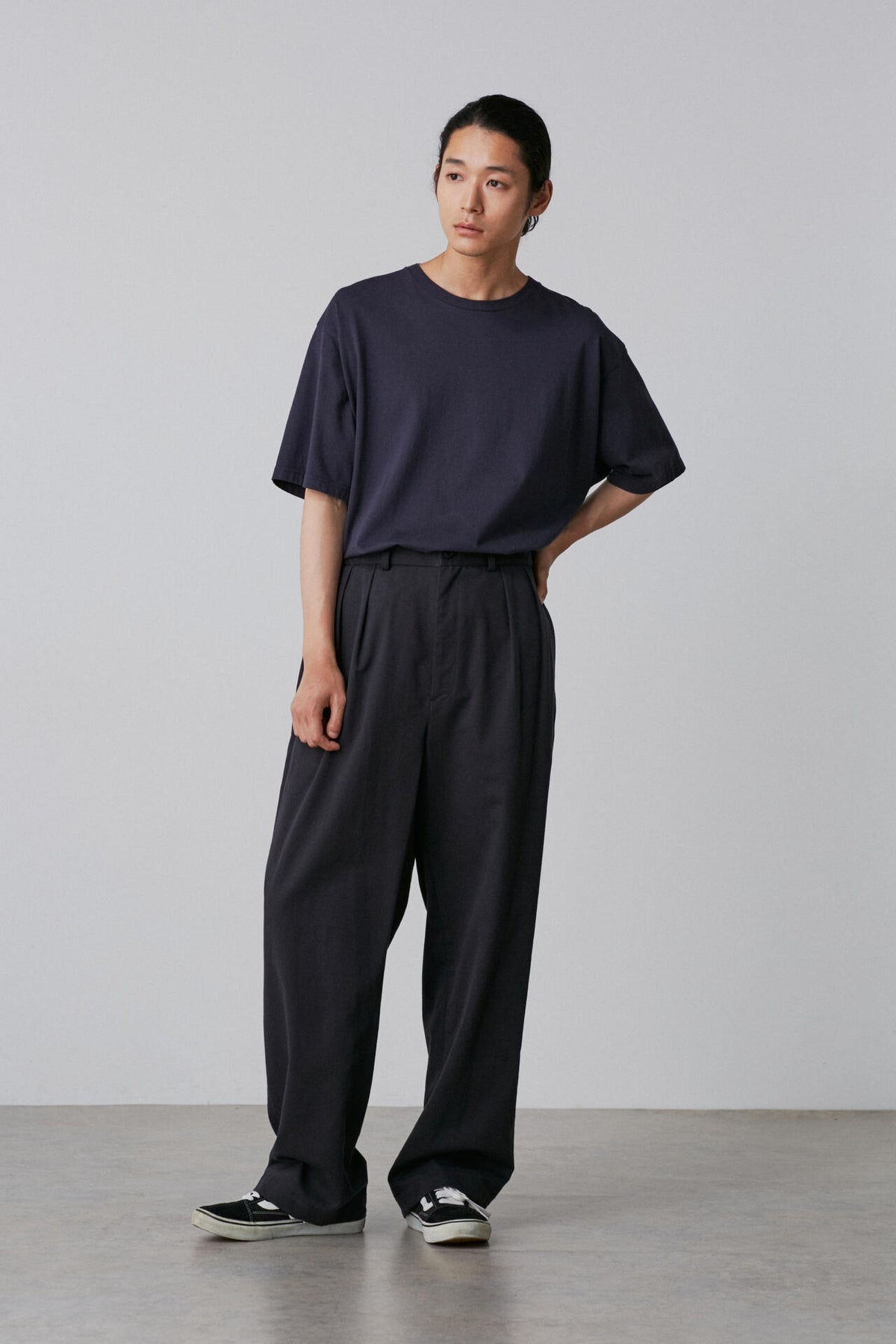 Y / ORGANIC COTTON JERSEY SHORT SLEEVE T‐SHIRT