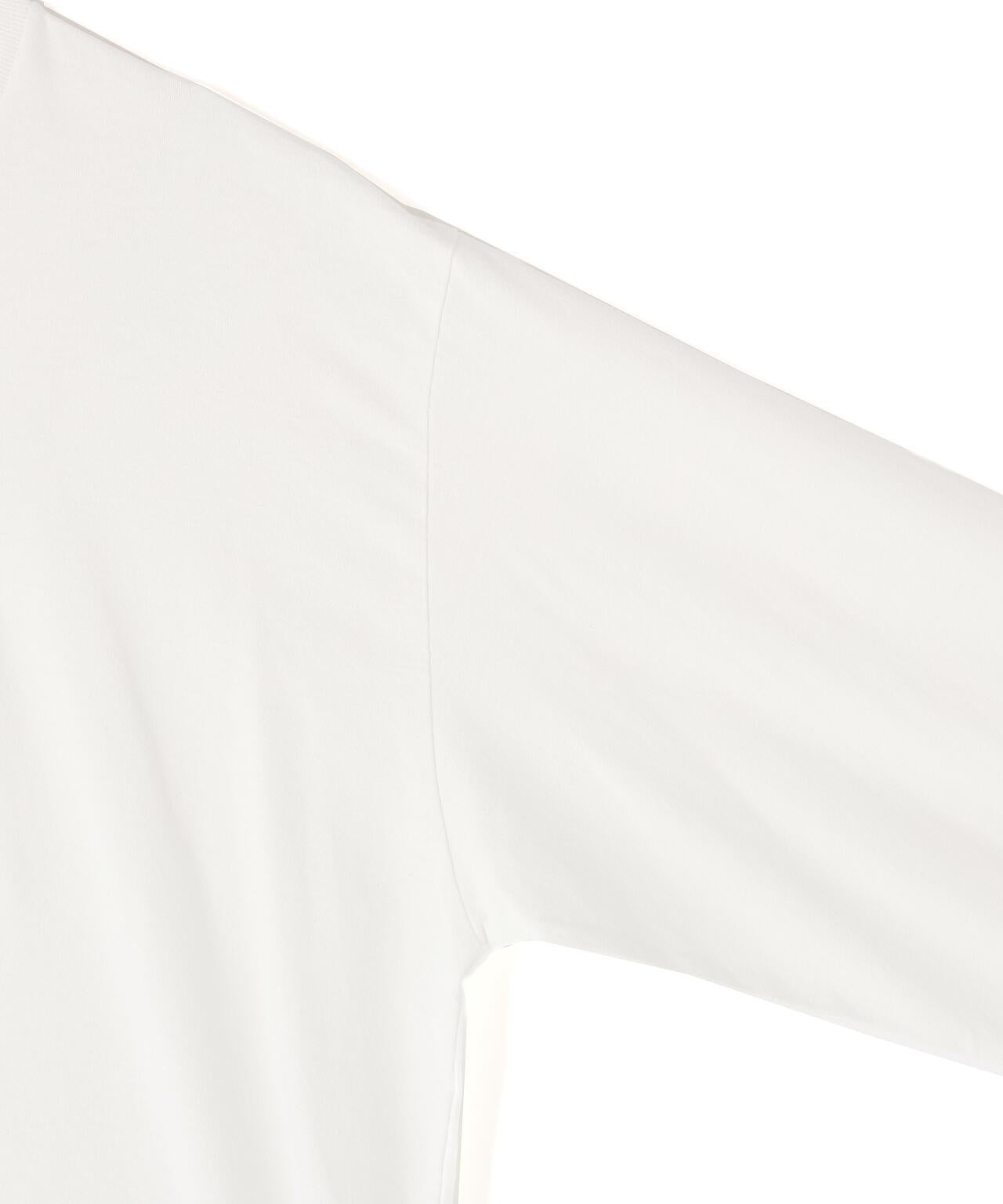 Y / ORGANIC COTTON JERSEY LONG SLEEVE T‐SHIRT