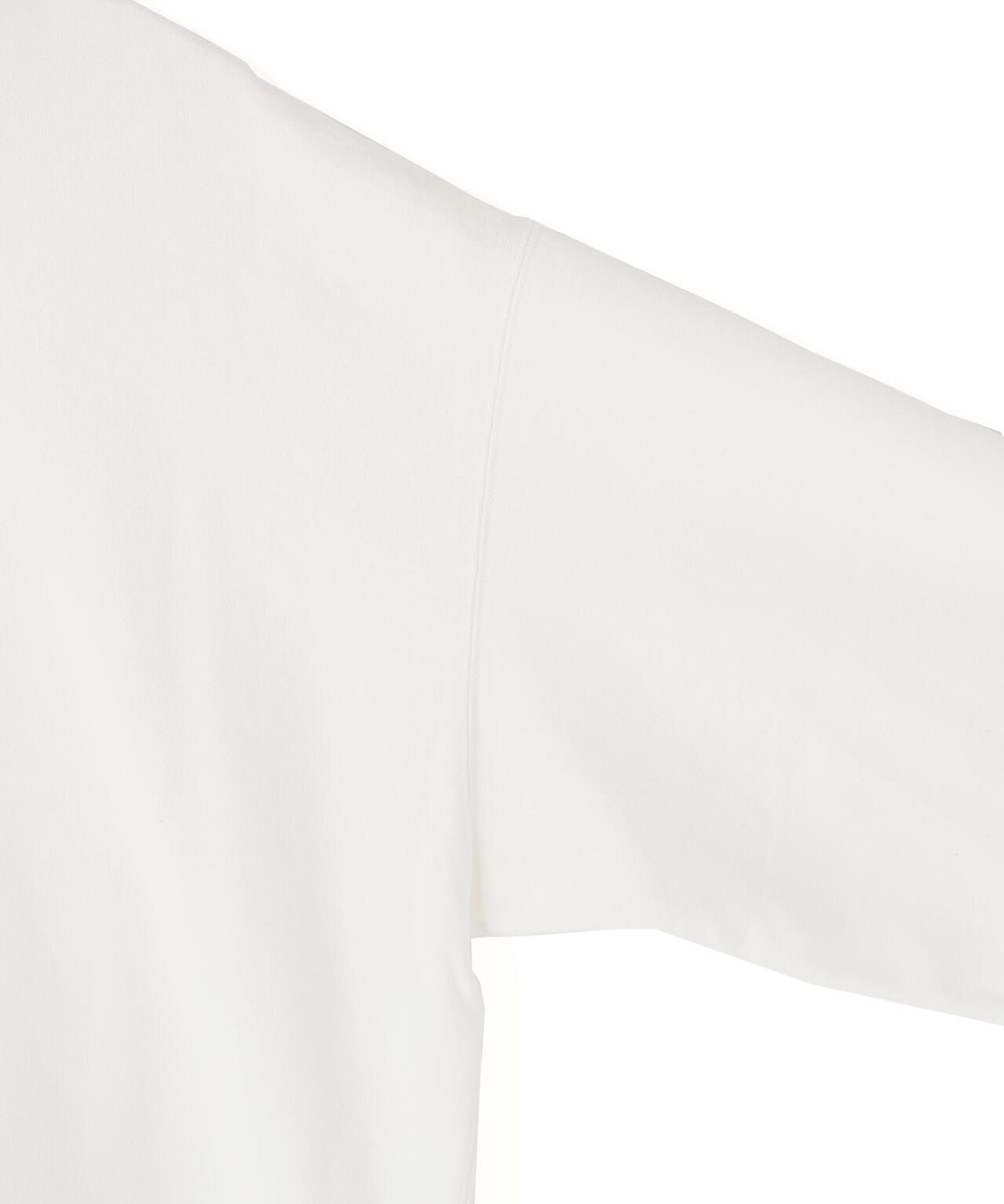 Y / ORGANIC COTTON BLEND HEAVY WEIGHT FLEECE HALF ZIP