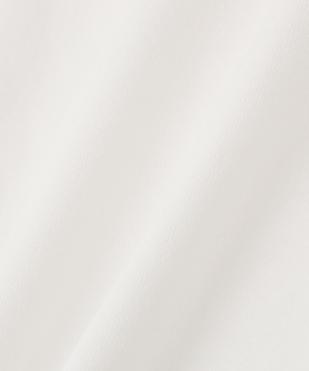 Y / ORGANIC COTTON BLEND HEAVY WEIGHT FLEECE HALF ZIP