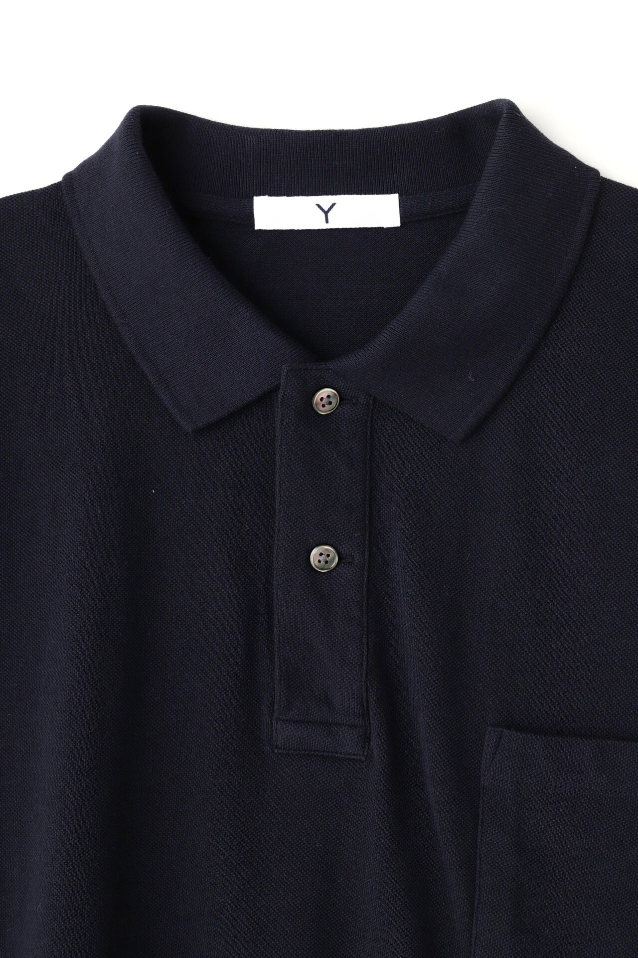 Y / ORGANIC COTTON KANOKO POLO
