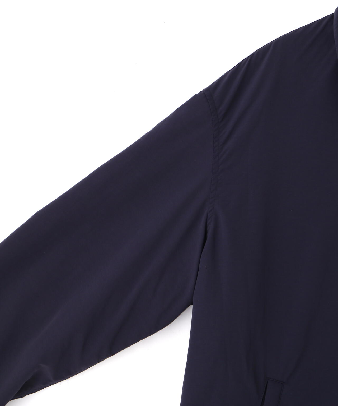 Y / RECYCLE NYLON MIX TAFFETA / RECYCLE POLYESTER FLEECE COAT