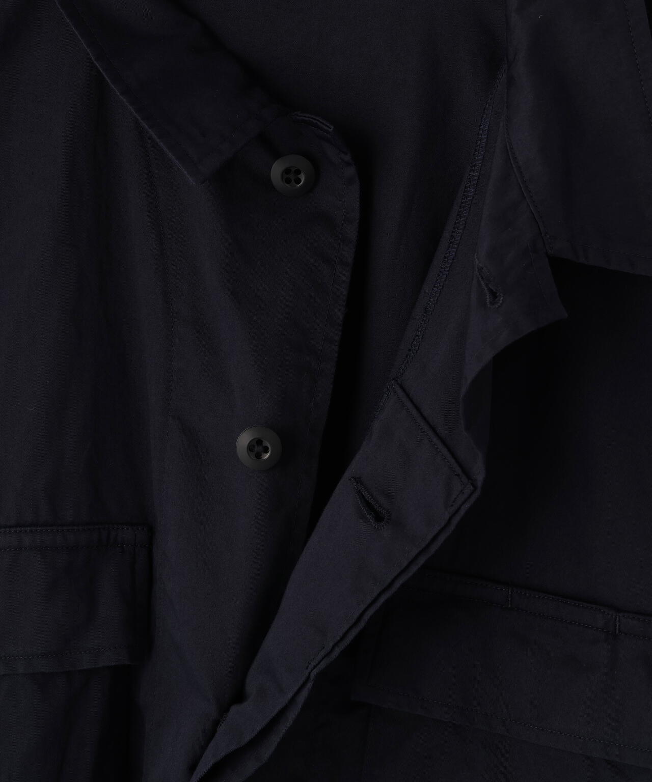 Y / ORGANIC COTTON HIGH DENSITY SATIN BLOUSON