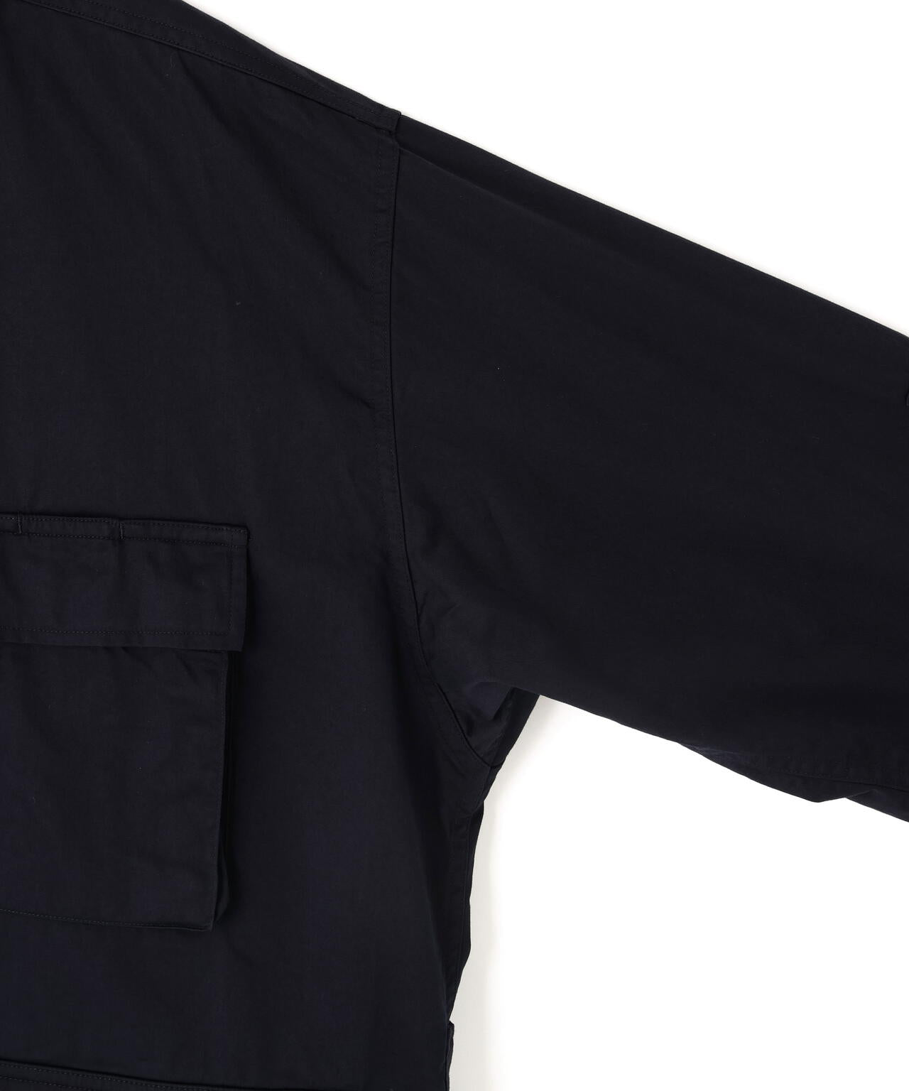 Y / ORGANIC COTTON HIGH DENSITY SATIN BLOUSON