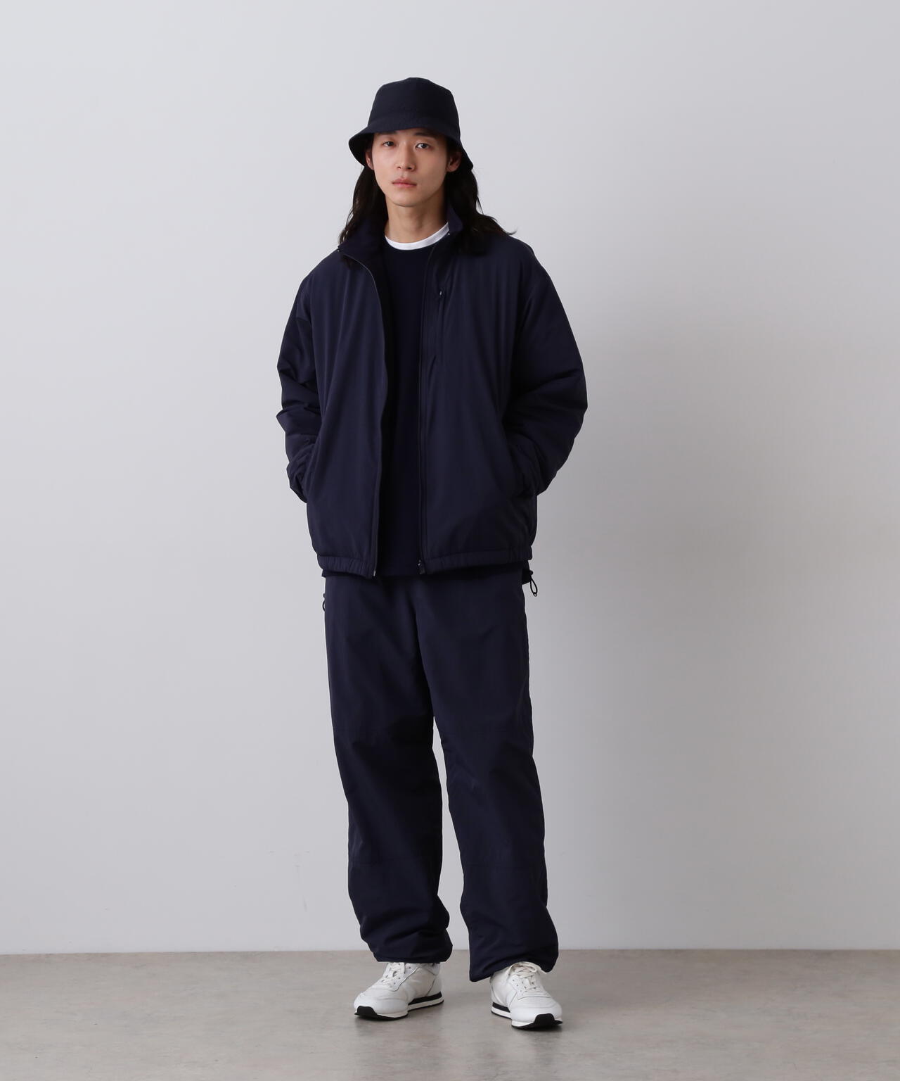 Y / RECYCLE NYLON MIX TAFFETA / RECYCLE POLYESTER FLEECE REVERSIBLE BZ