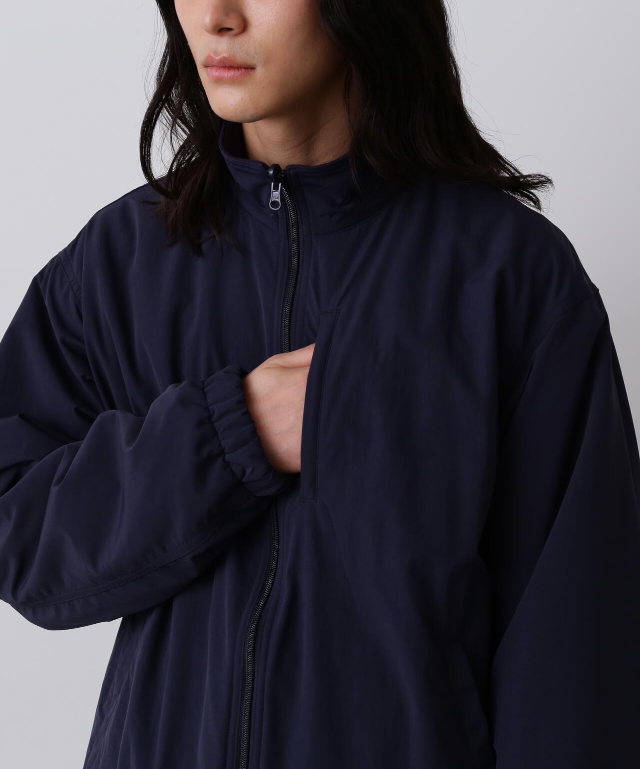 Y / RECYCLE NYLON MIX TAFFETA / RECYCLE POLYESTER FLEECE REVERSIBLE BZ