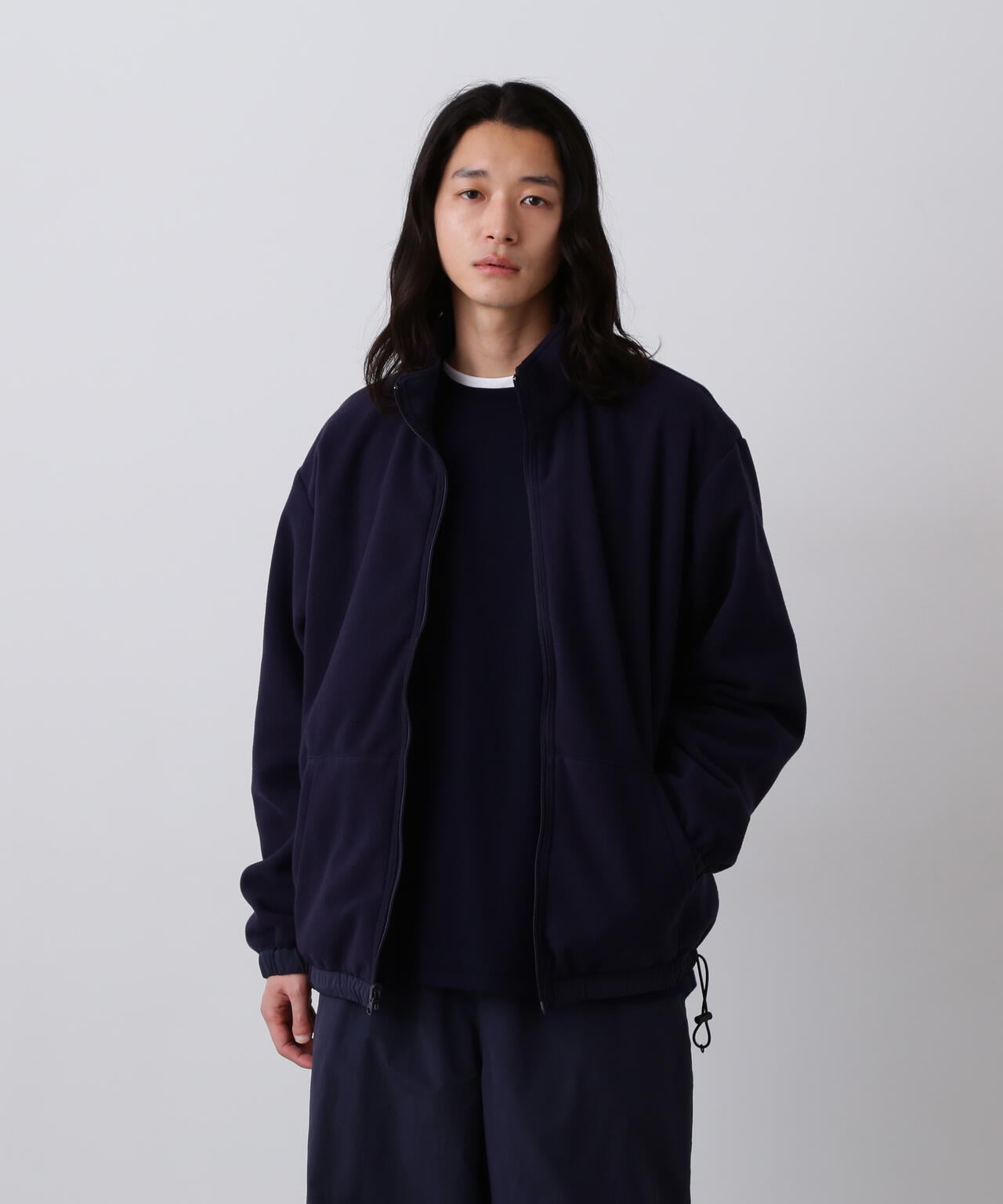 Y / RECYCLE NYLON MIX TAFFETA / RECYCLE POLYESTER FLEECE REVERSIBLE BZ