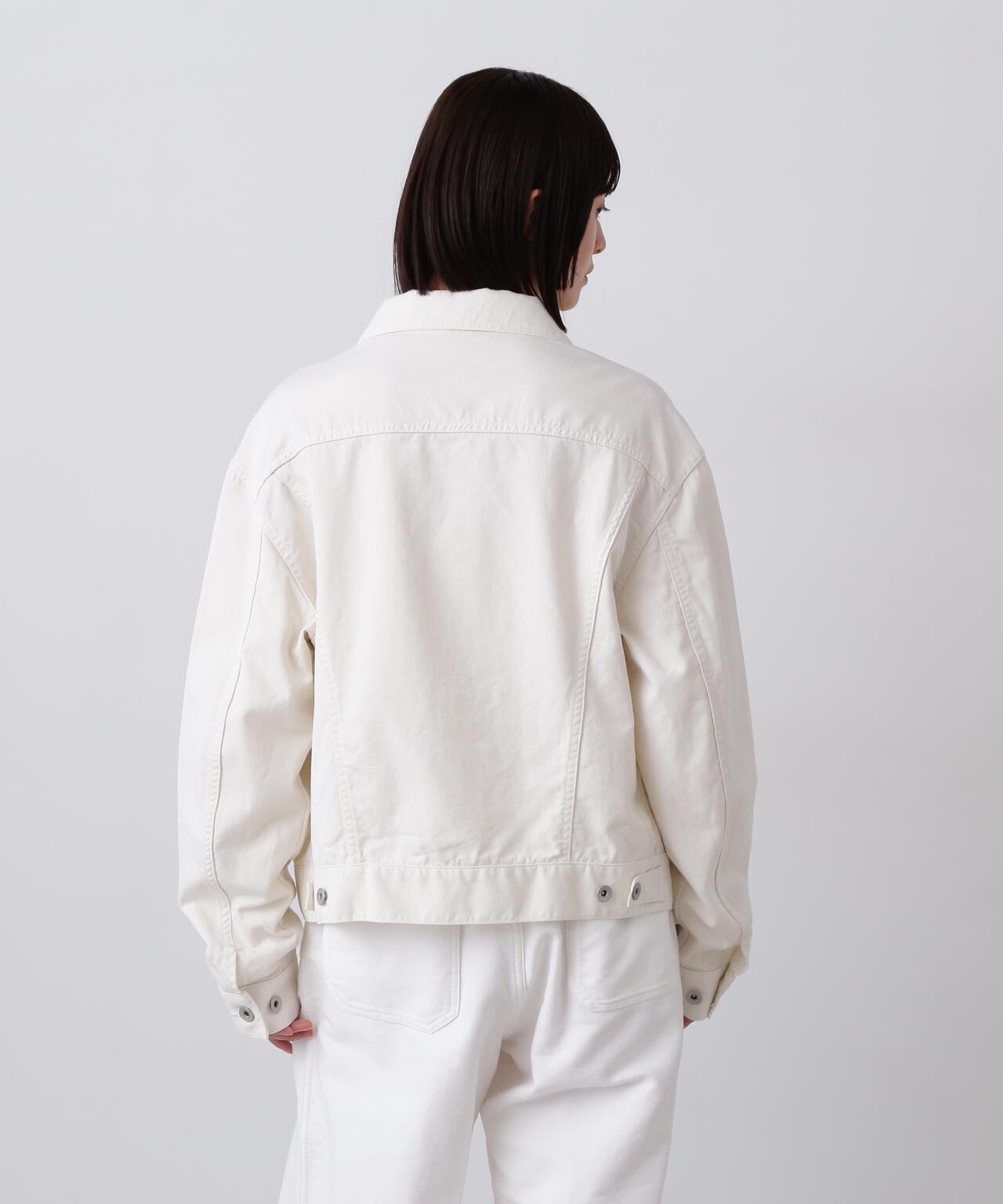 Y / ORGANIC COTTON TENCEL CHINO JACKET