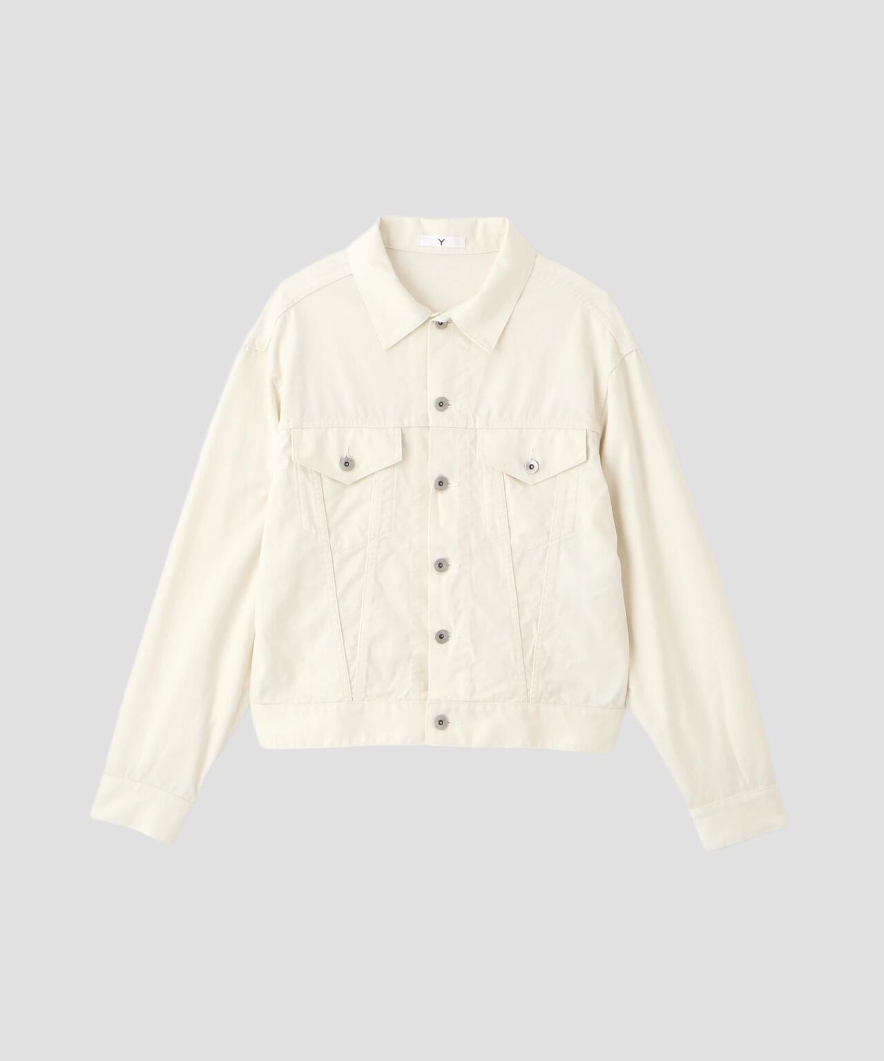 Y / ORGANIC COTTON TENCEL CHINO JACKET