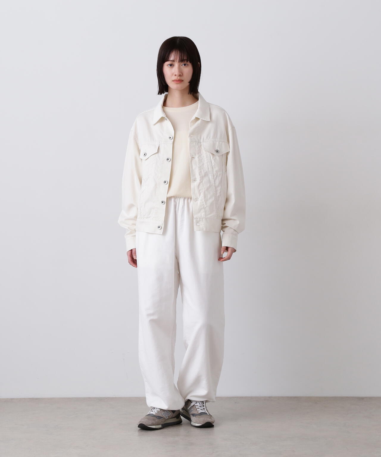 Y / ORGANIC COTTON TENCEL CHINO JACKET