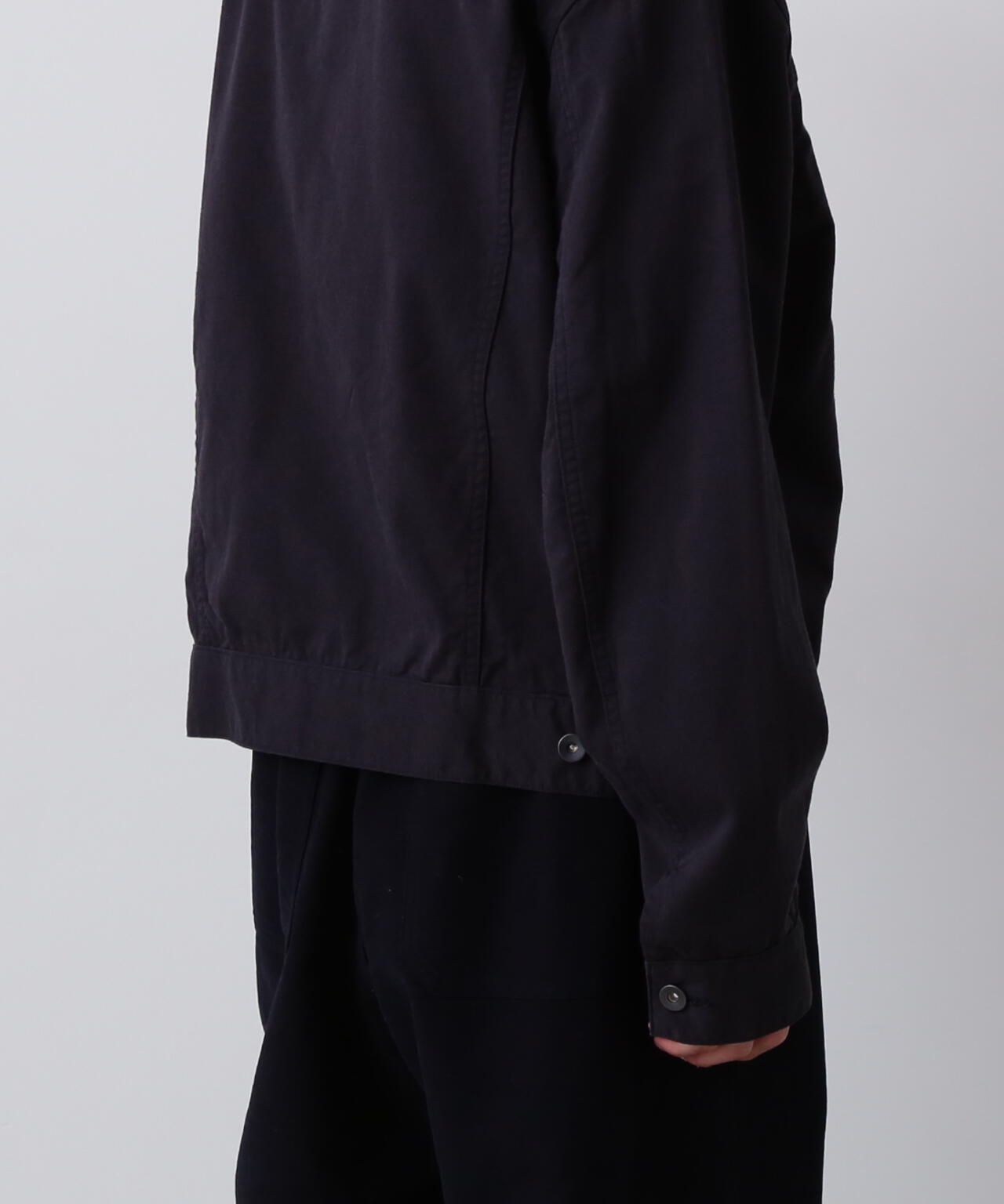 Y / ORGANIC COTTON TENCEL CHINO JACKET