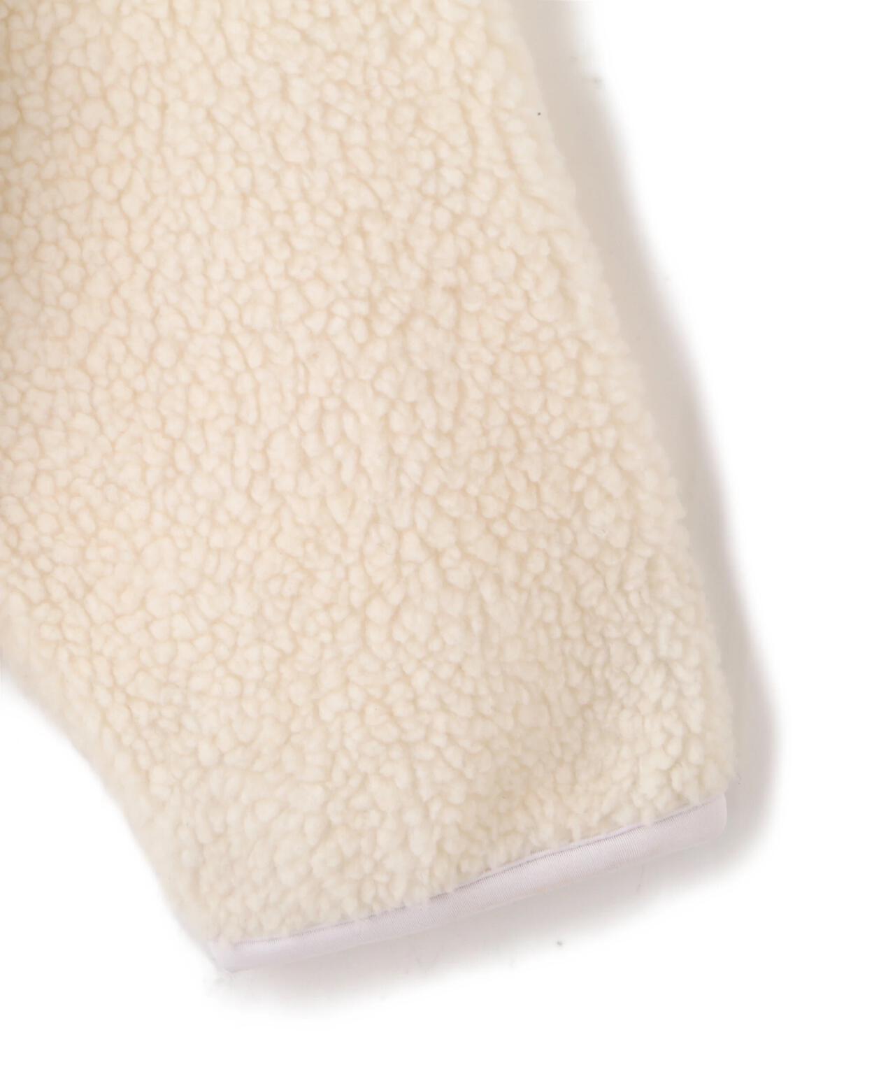 Y / RECYCLE POLYESTER BOA BLOUSON