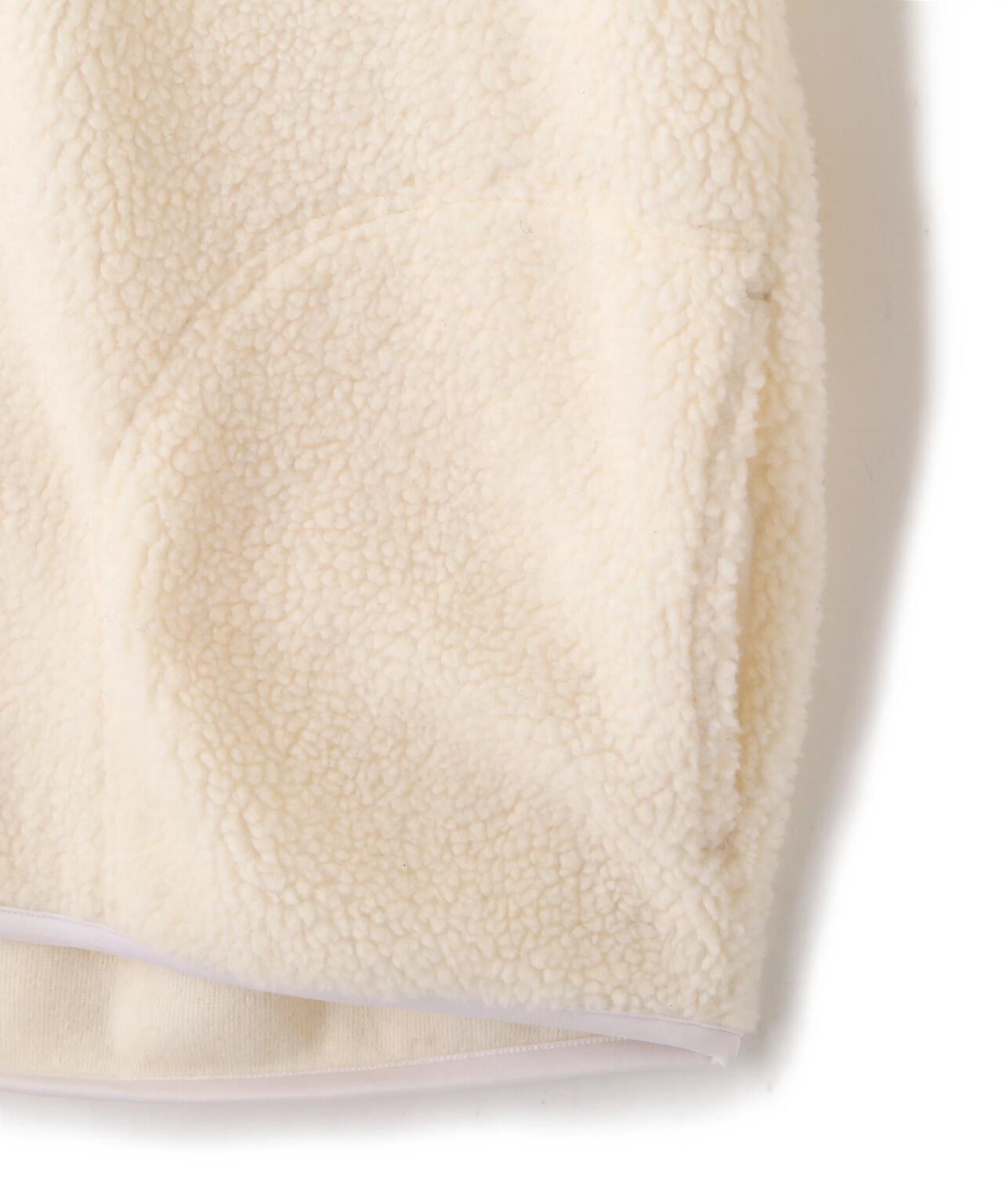 Y / RECYCLE POLYESTER BOA BLOUSON