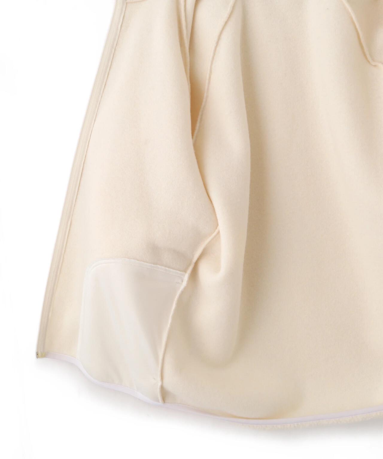 Y / RECYCLE POLYESTER BOA BLOUSON