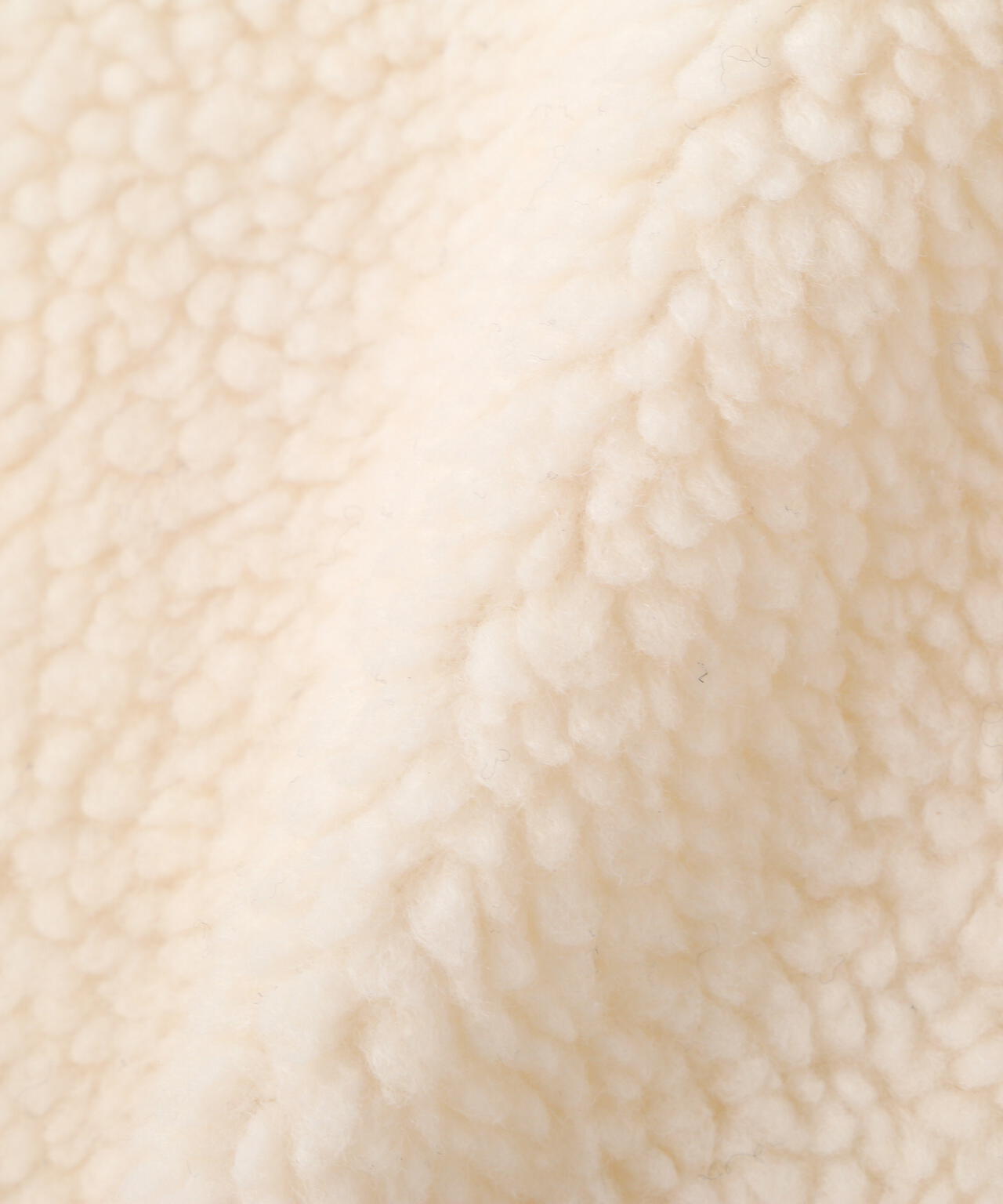 Y / RECYCLE POLYESTER BOA BLOUSON