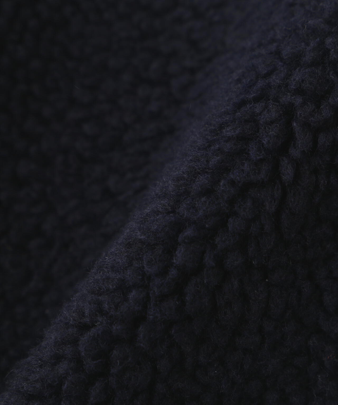 Y / RECYCLE POLYESTER BOA BLOUSON