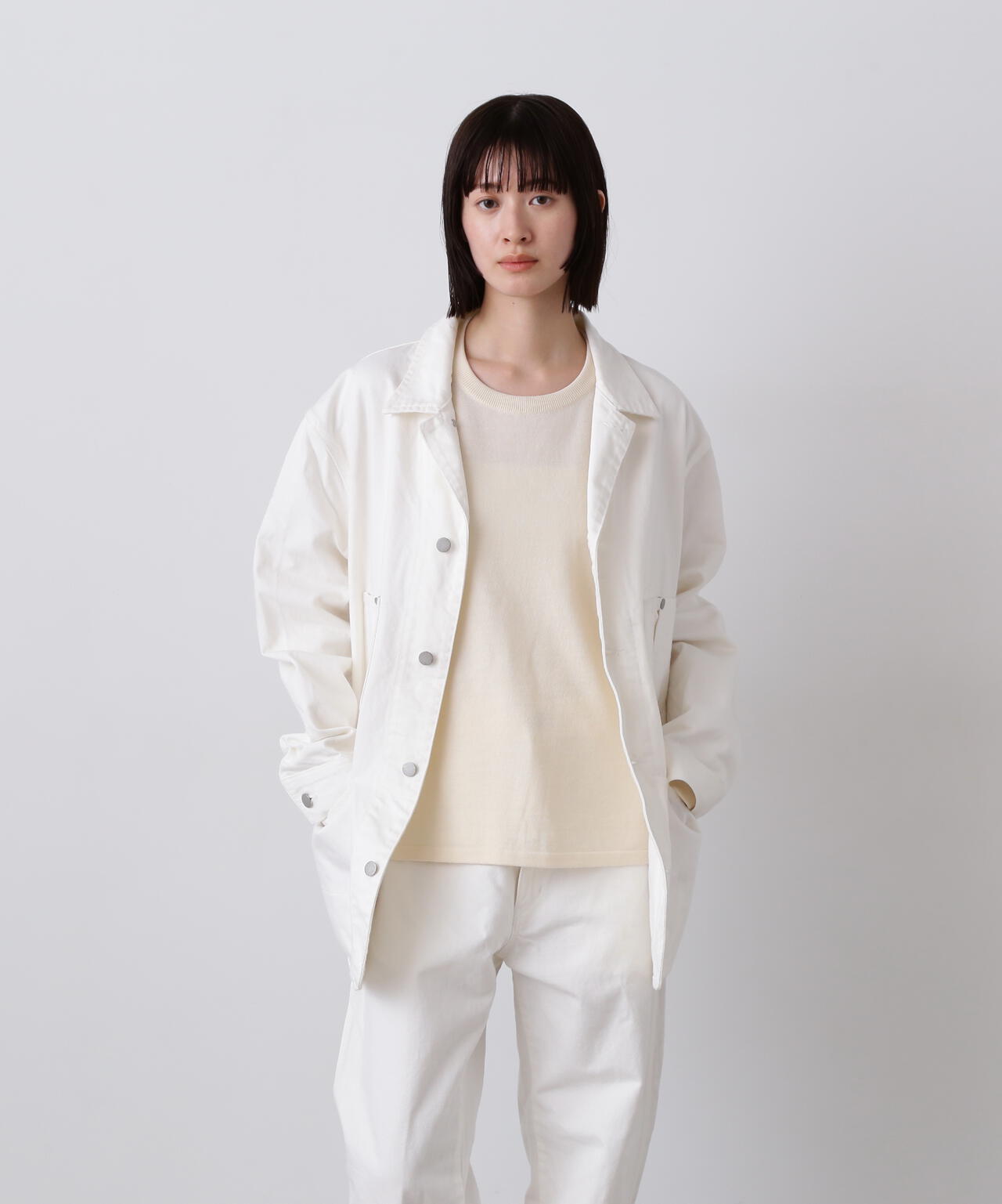 Y / 13oz ORGANIC COTTON DENIM COVERALL JACKET