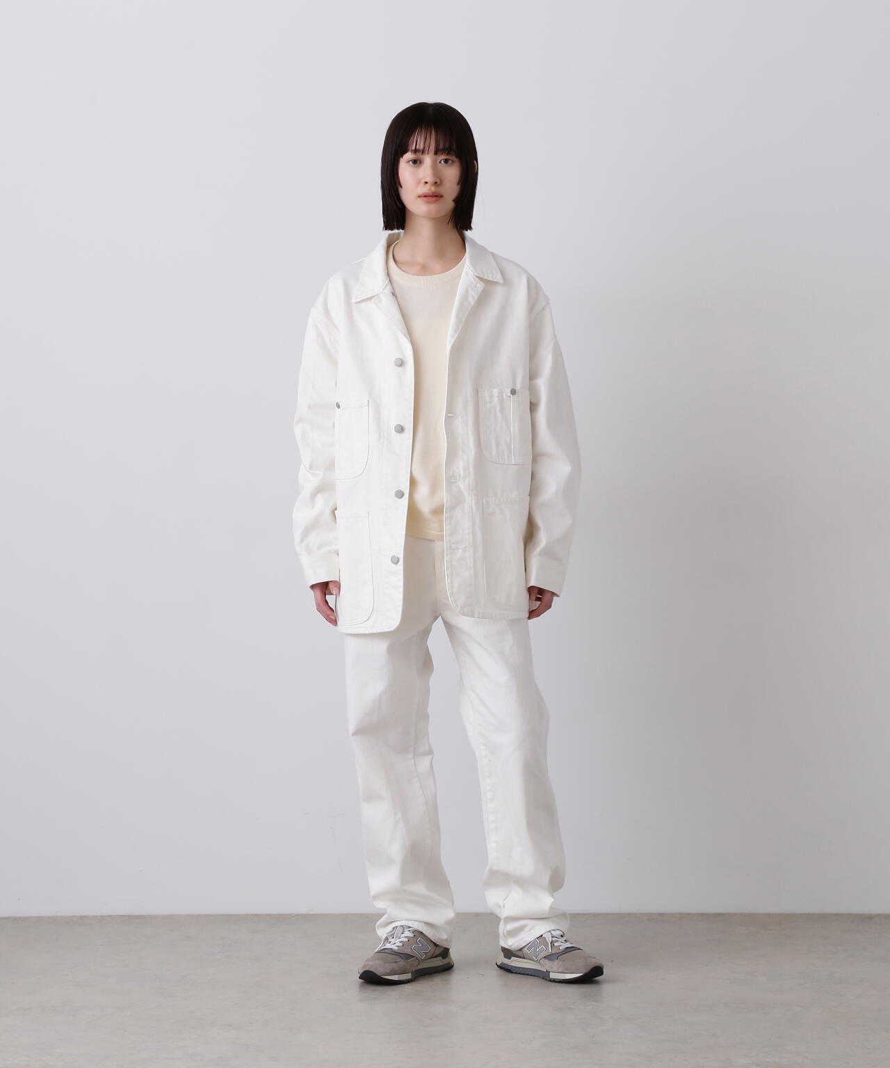 Y / 13oz ORGANIC COTTON DENIM COVERALL JACKET